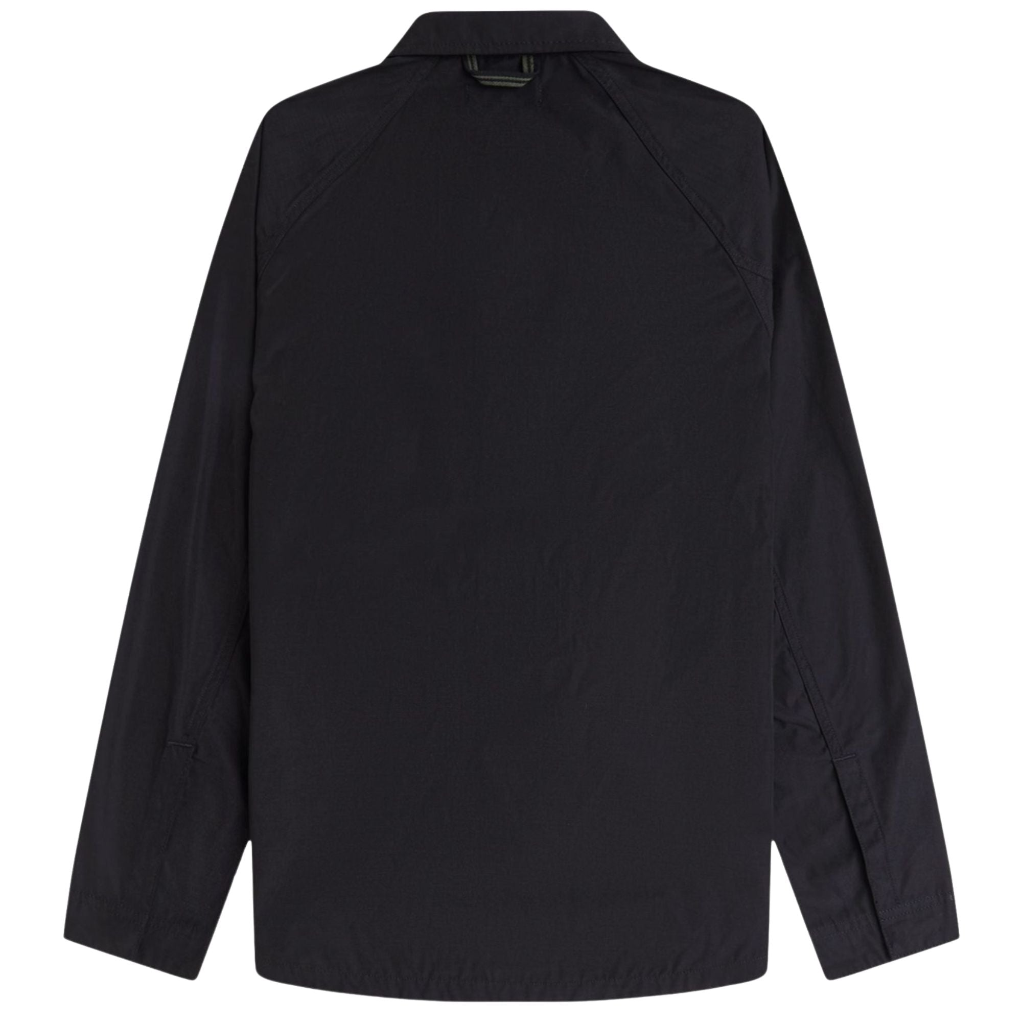 Raglan Utility Overshirt - Black