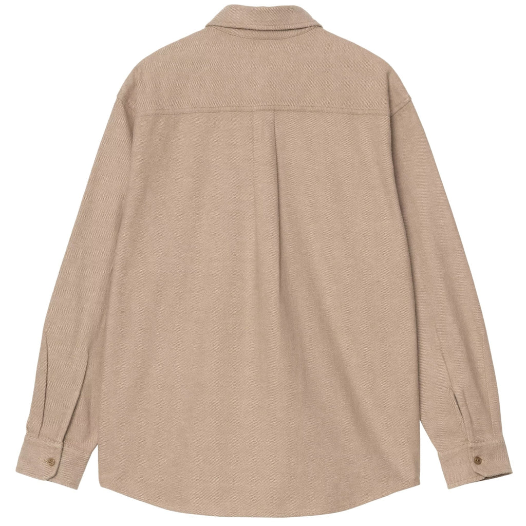 Carhartt WIP Long Sleeve Edgar Shirt - Peanut