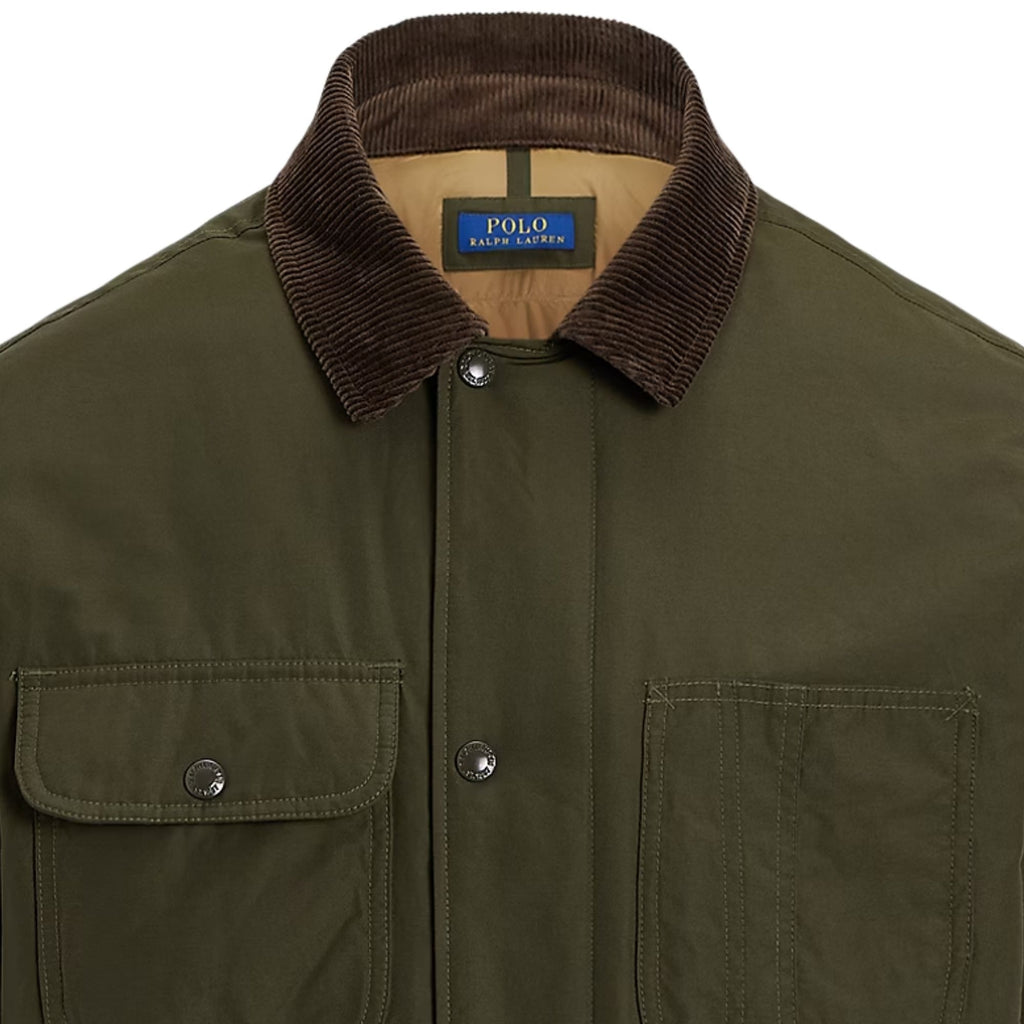 The Elsdon Down Utility Jacket - Green