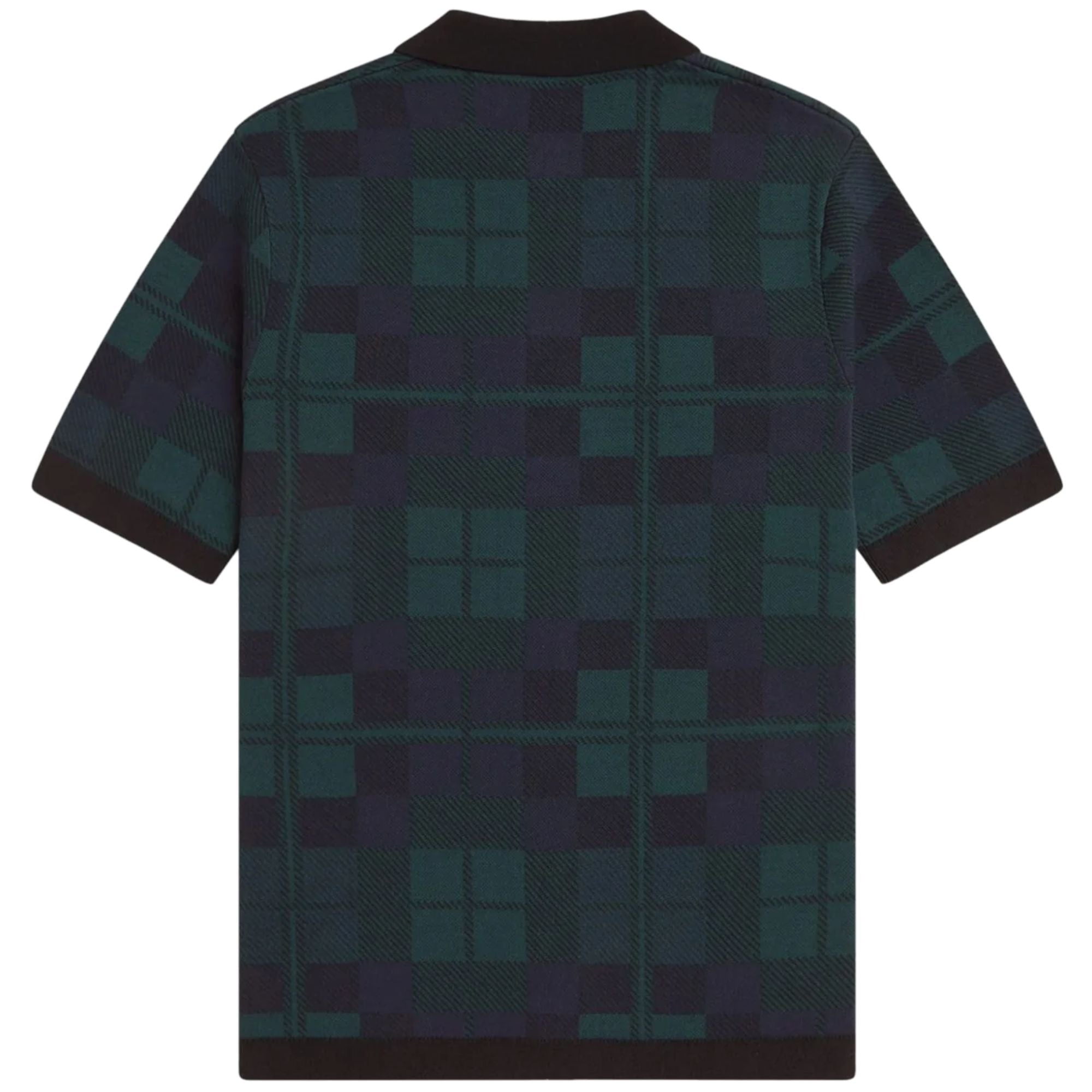 Tartan Knit Shirt - Blackwatch – Stuarts London Tartan Knit Shirt - Blackwatch – Stuarts London