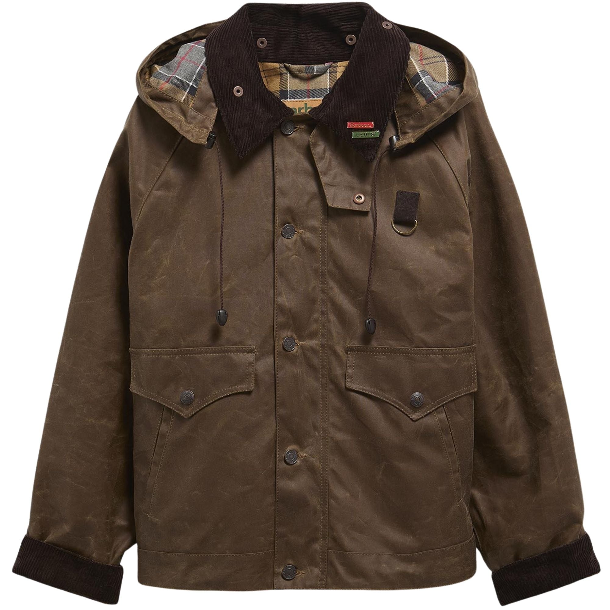 Barbour x Levis Spey Wax Jacket - Tan