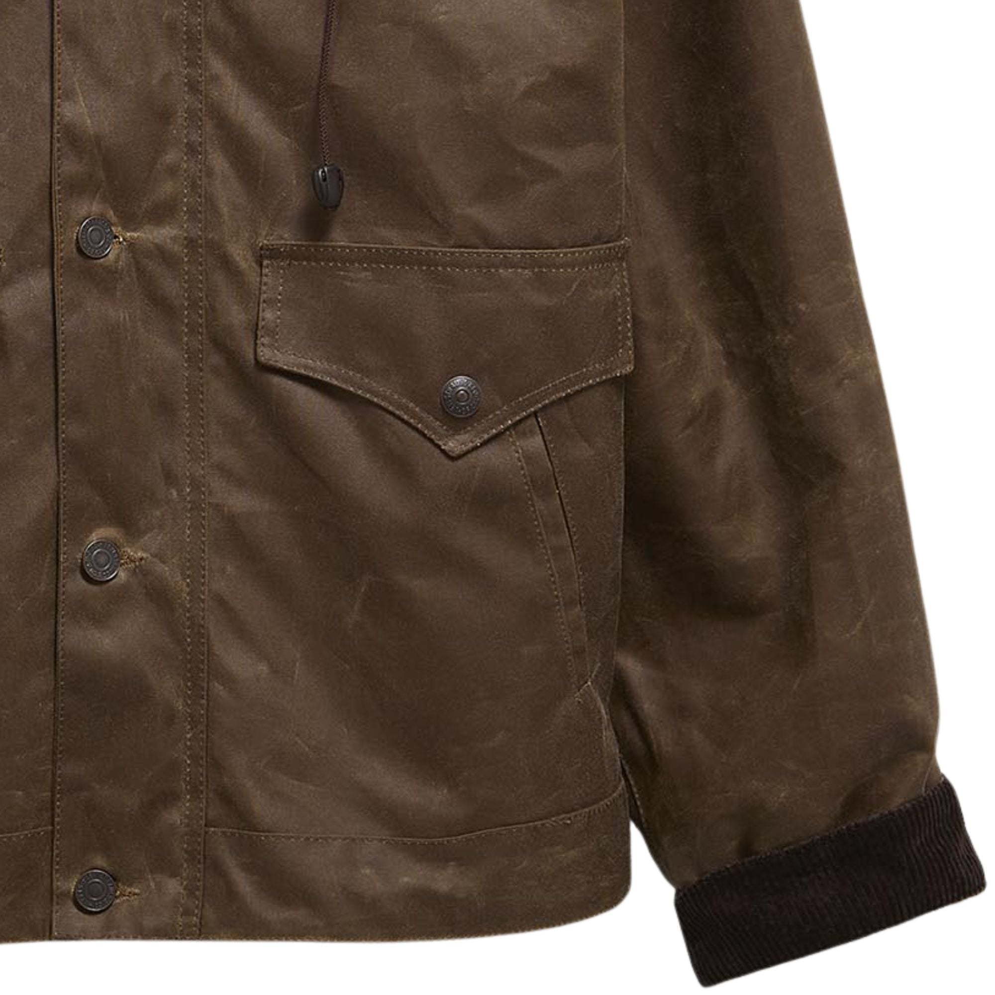 Barbour x Levis Spey Wax Jacket - Tan – Stuarts London