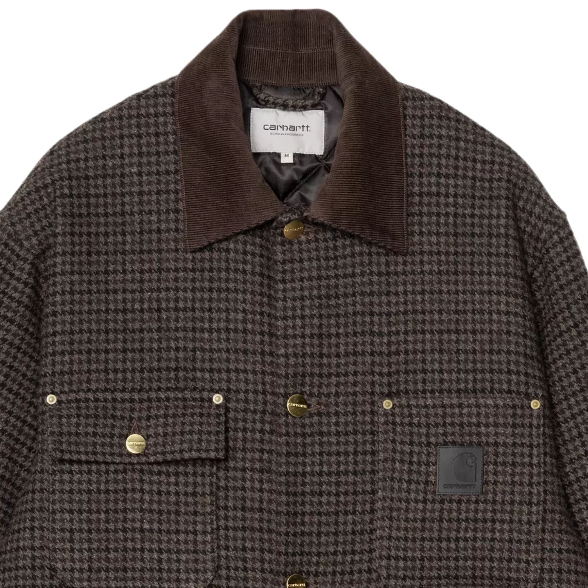 Carhartt WIP Lowis Chore Coat - Houndstooth – Stuarts London