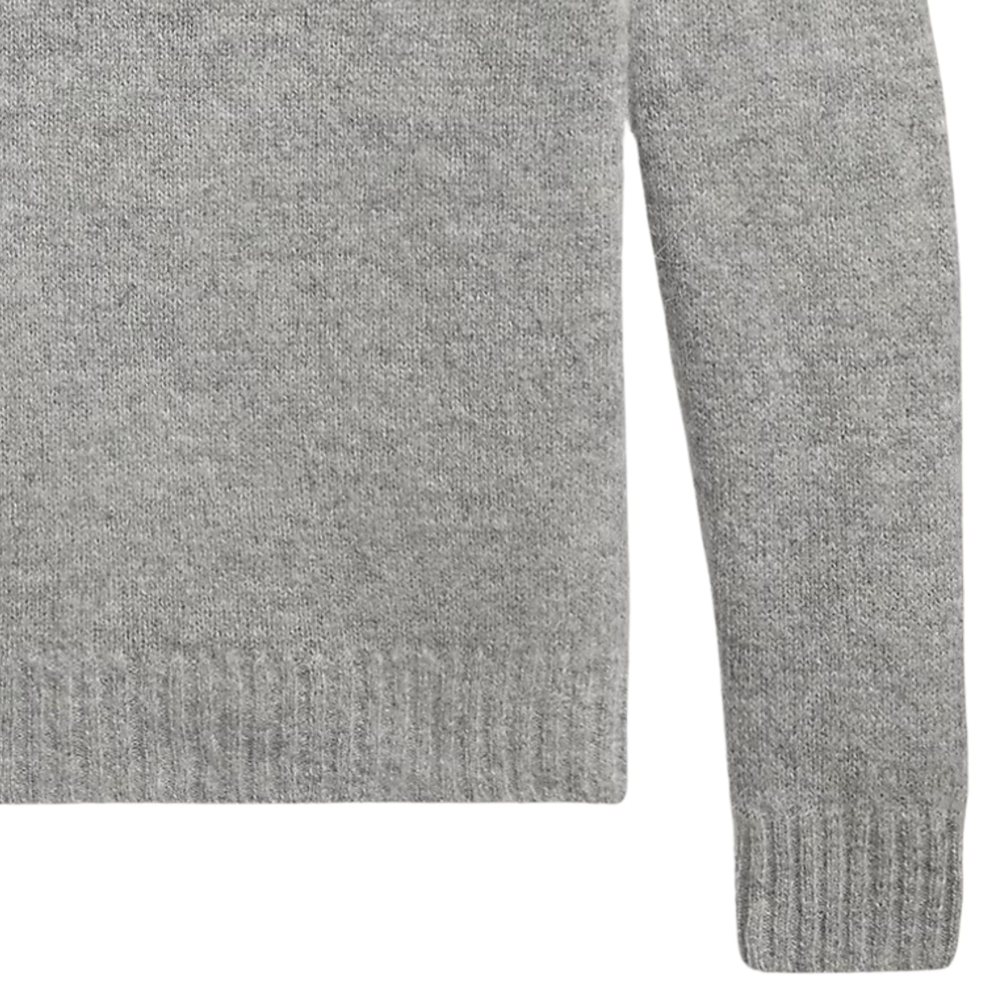 Polo Ralph Lauren Textured Crewneck Jumper - Grey