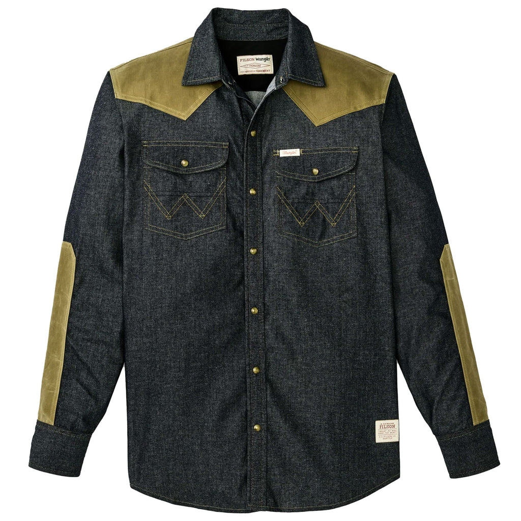 x Wrangler Adventure Shirt - Indigo