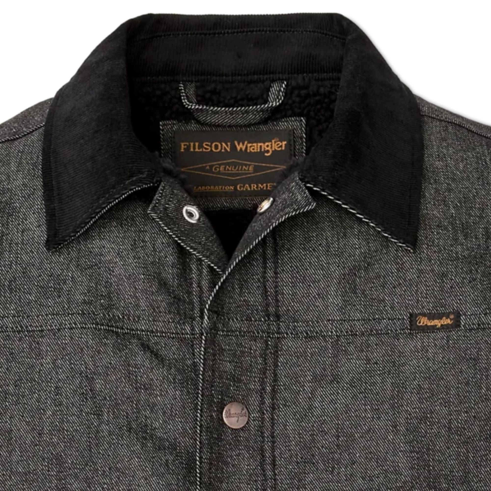 x Wrangler Denim Work Jacket - Black