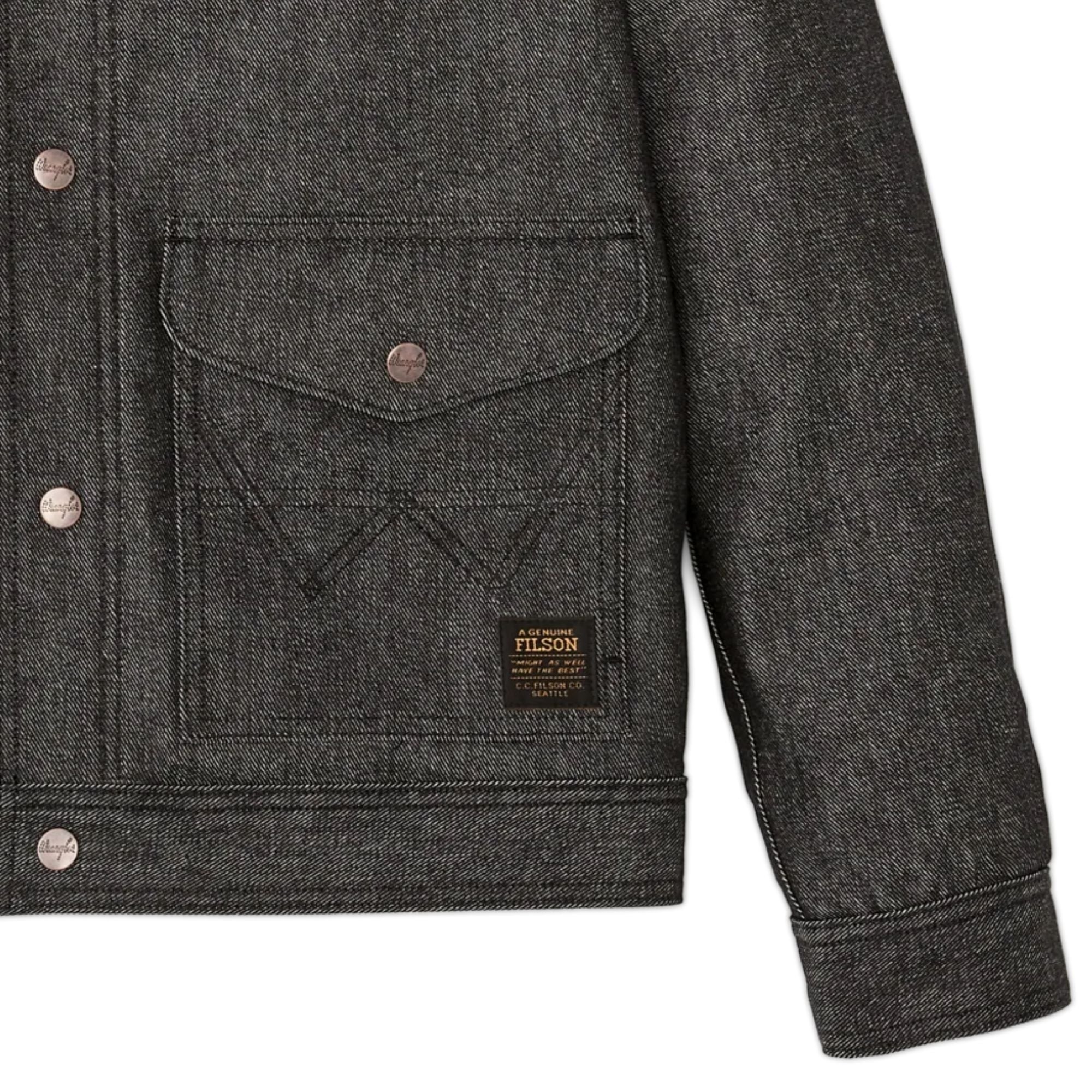 x Wrangler Denim Work Jacket - Black