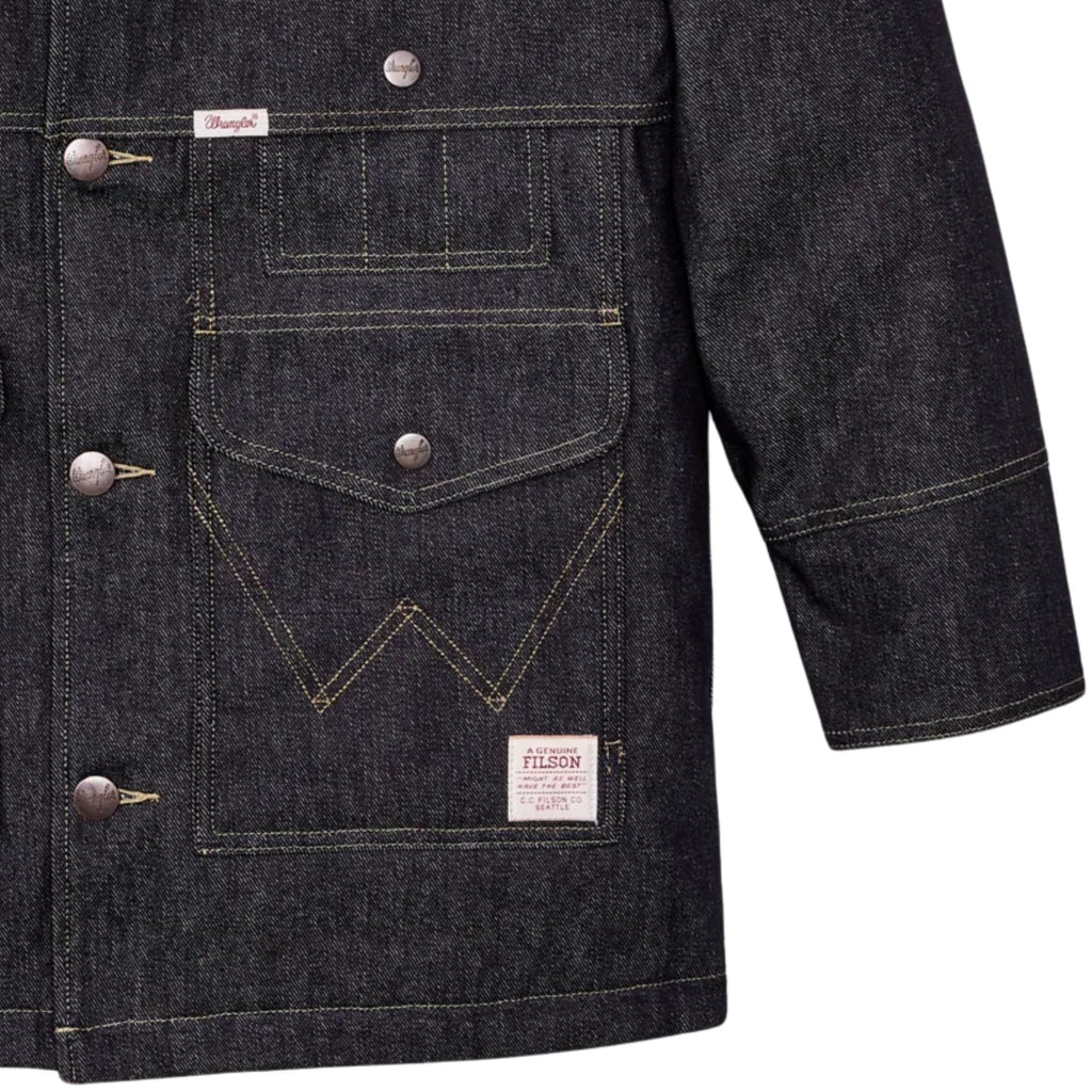 x Wrangler Packer Coat  - Indigo