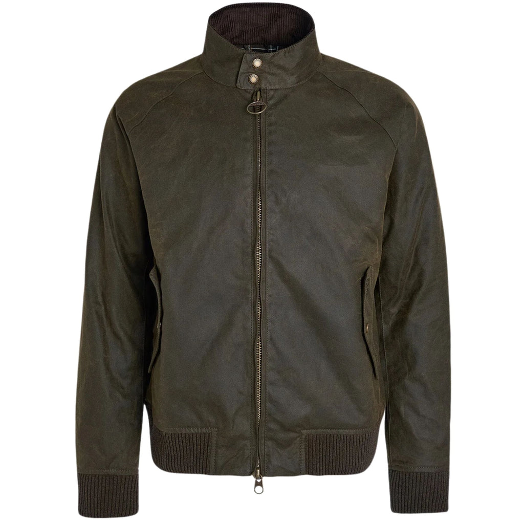 Porton Wax Jacket - Olive