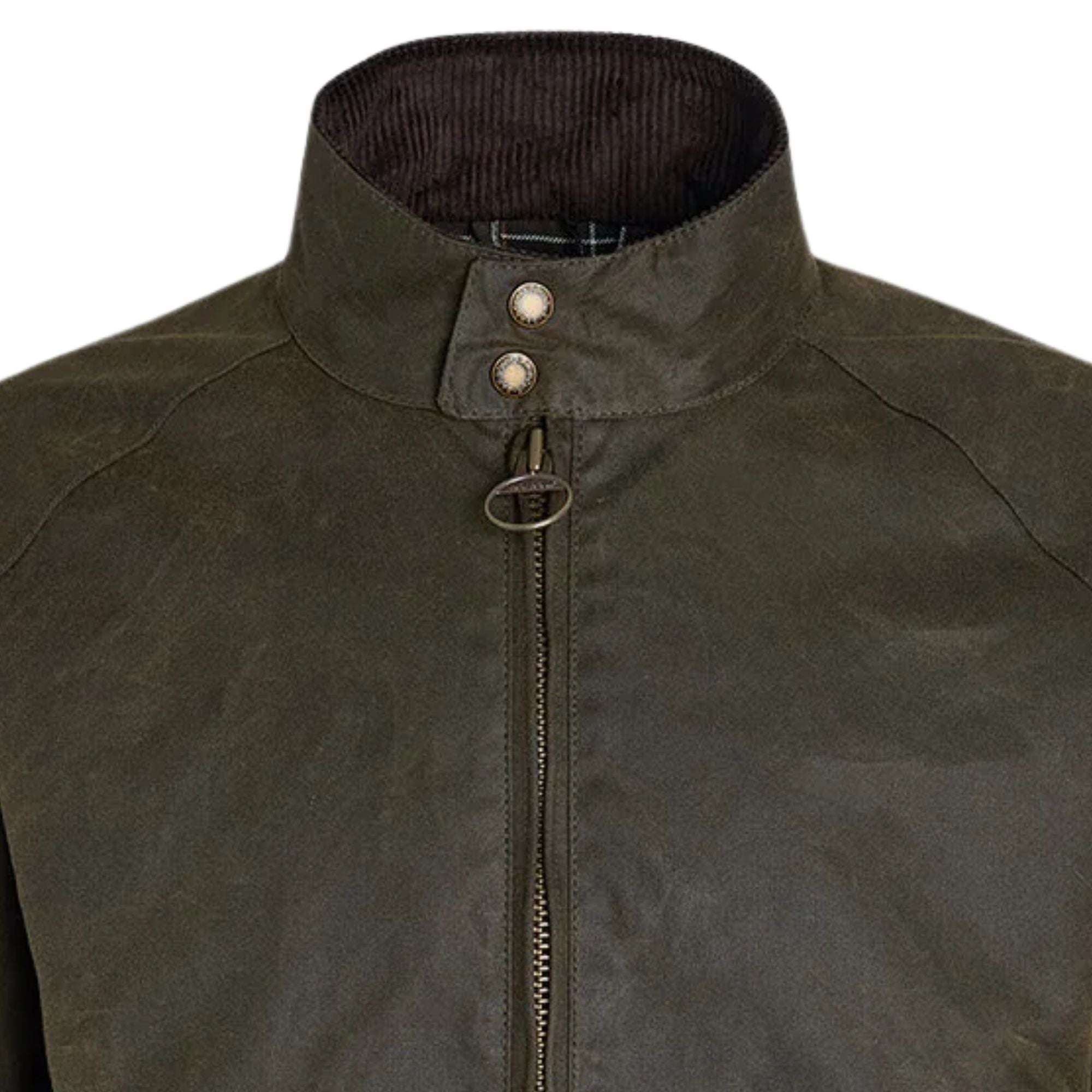 Barbour x Baracuta Porton Wax Jacket - Olive - MWX2237OL52