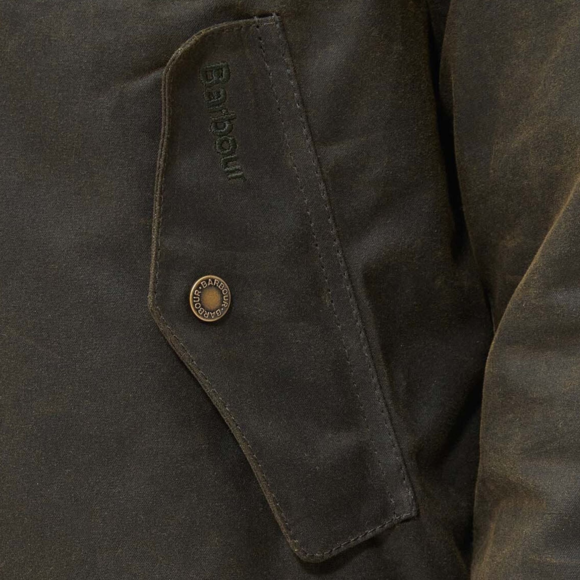 Barbour x Baracuta Porton Wax Jacket - Olive - MWX2237OL52