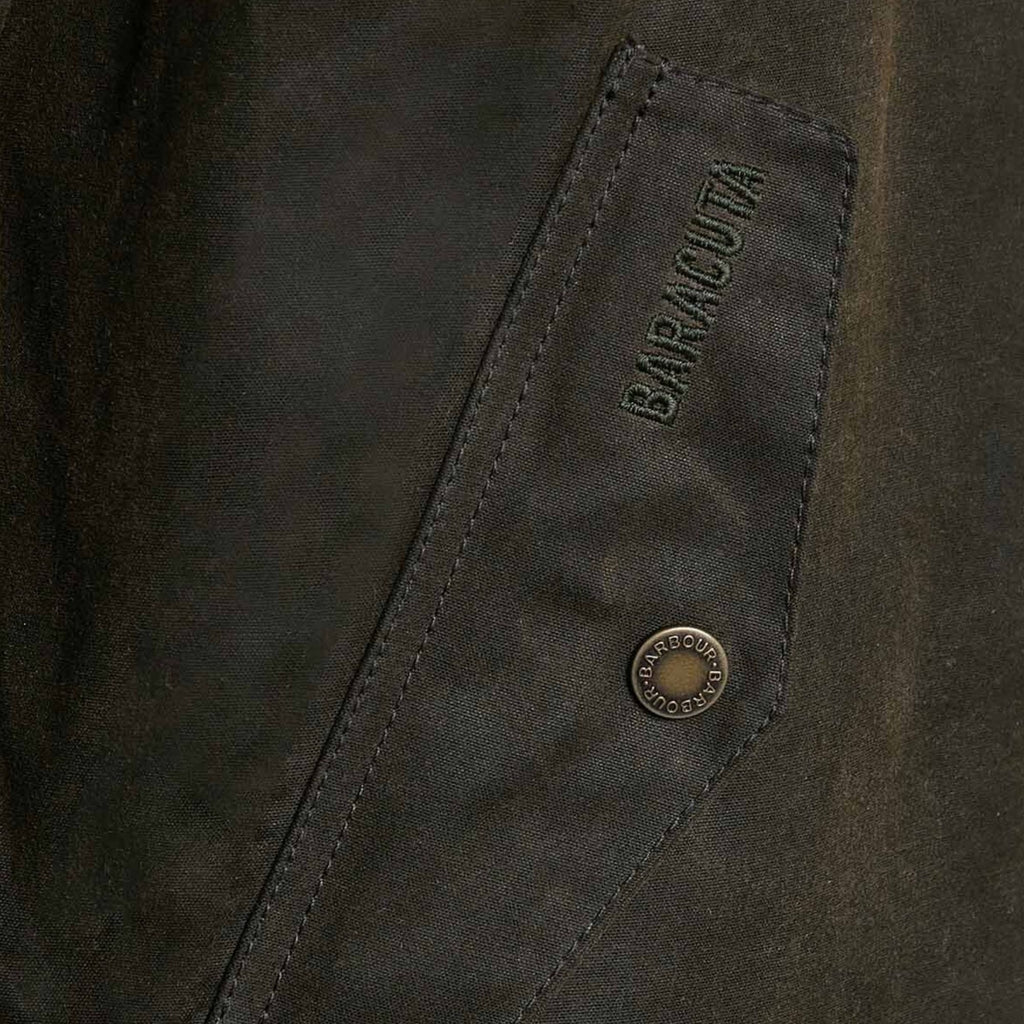 Porton Wax Jacket - Olive