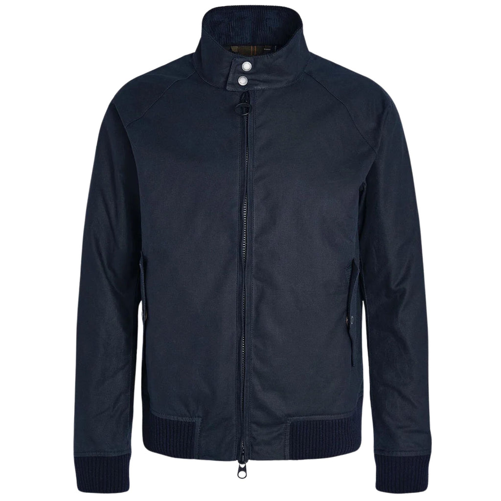 Porton Wax Jacket - Dark Navy
