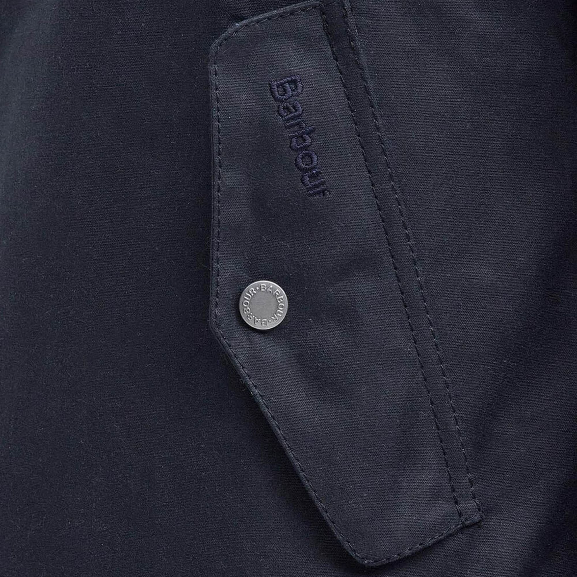 Porton Wax Jacket - Dark Navy