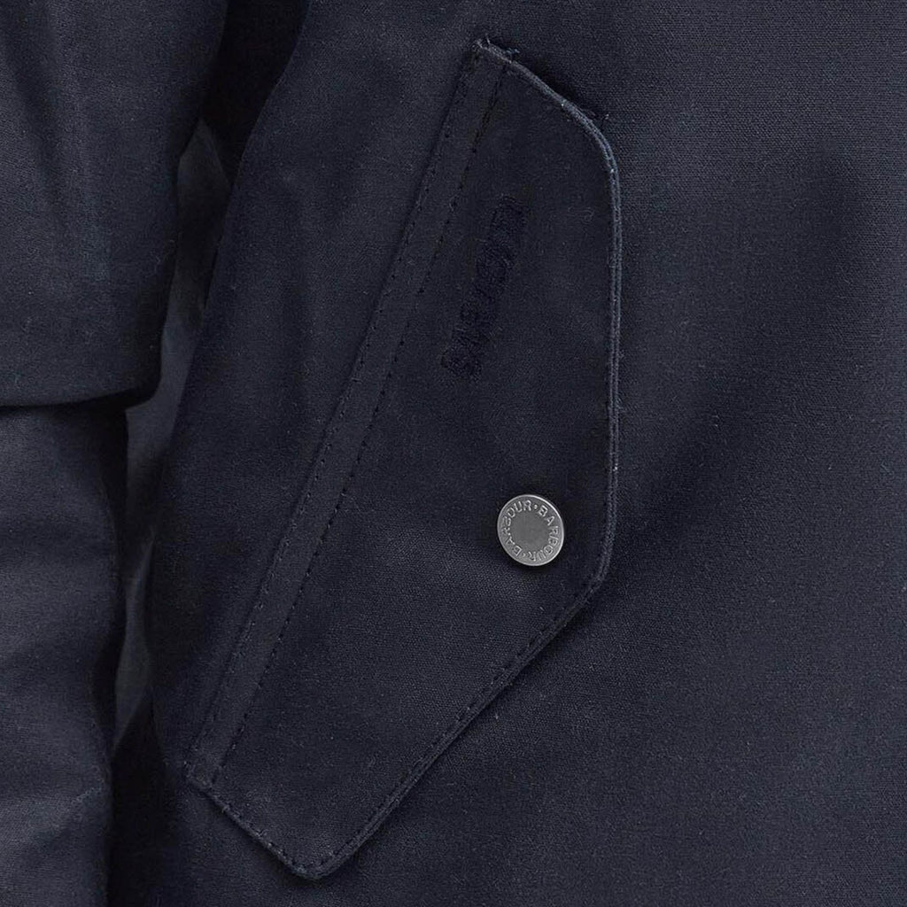 Porton Wax Jacket - Dark Navy
