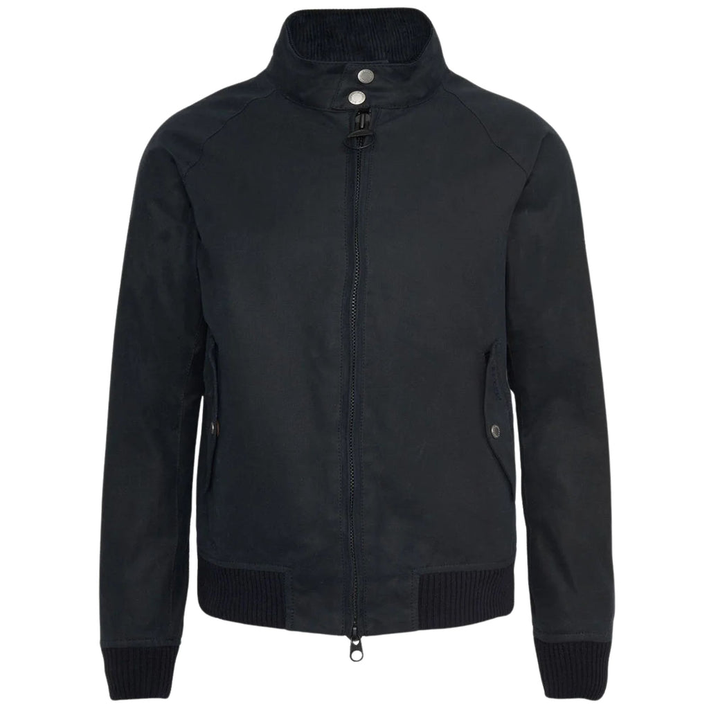 Porton Wax Jacket - Black
