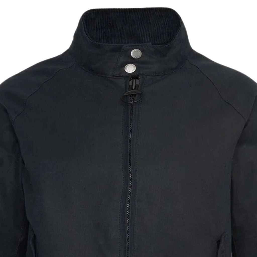 Porton Wax Jacket - Black