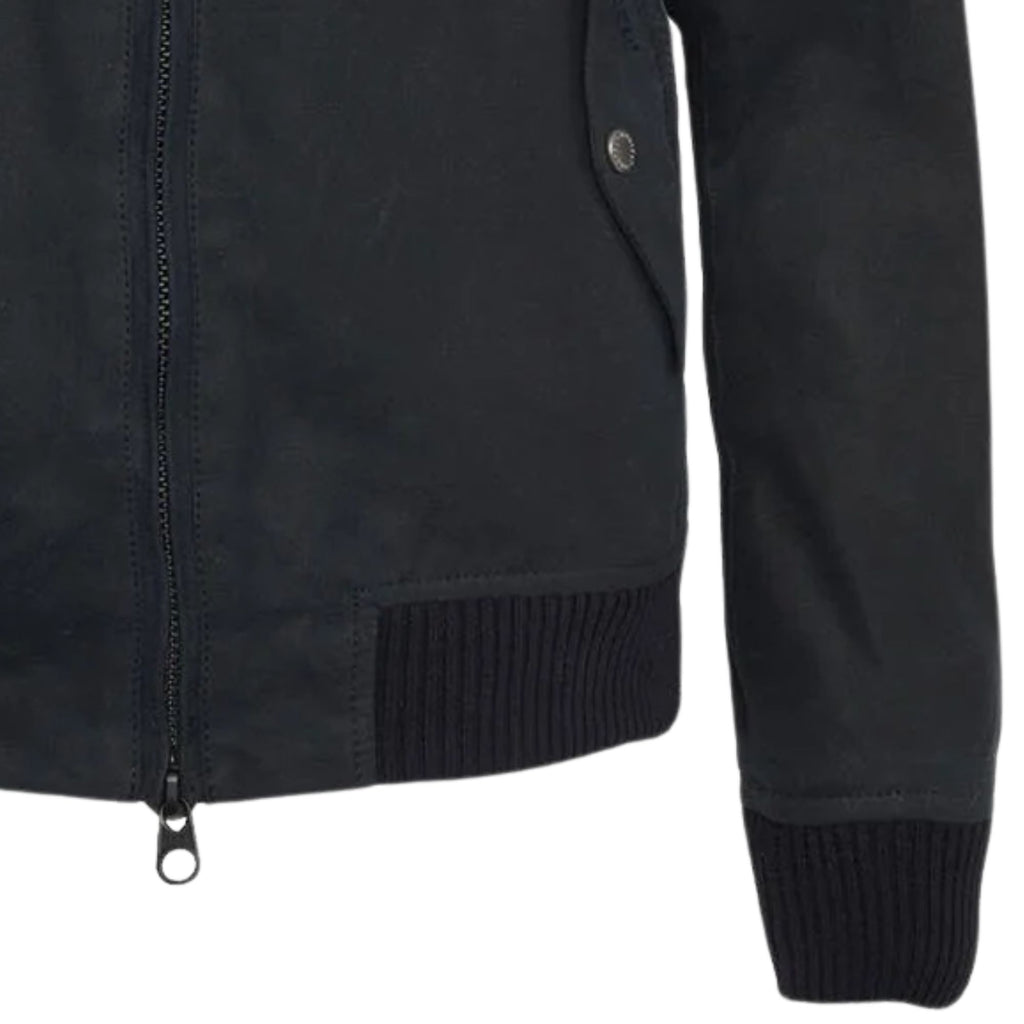 Porton Wax Jacket - Black