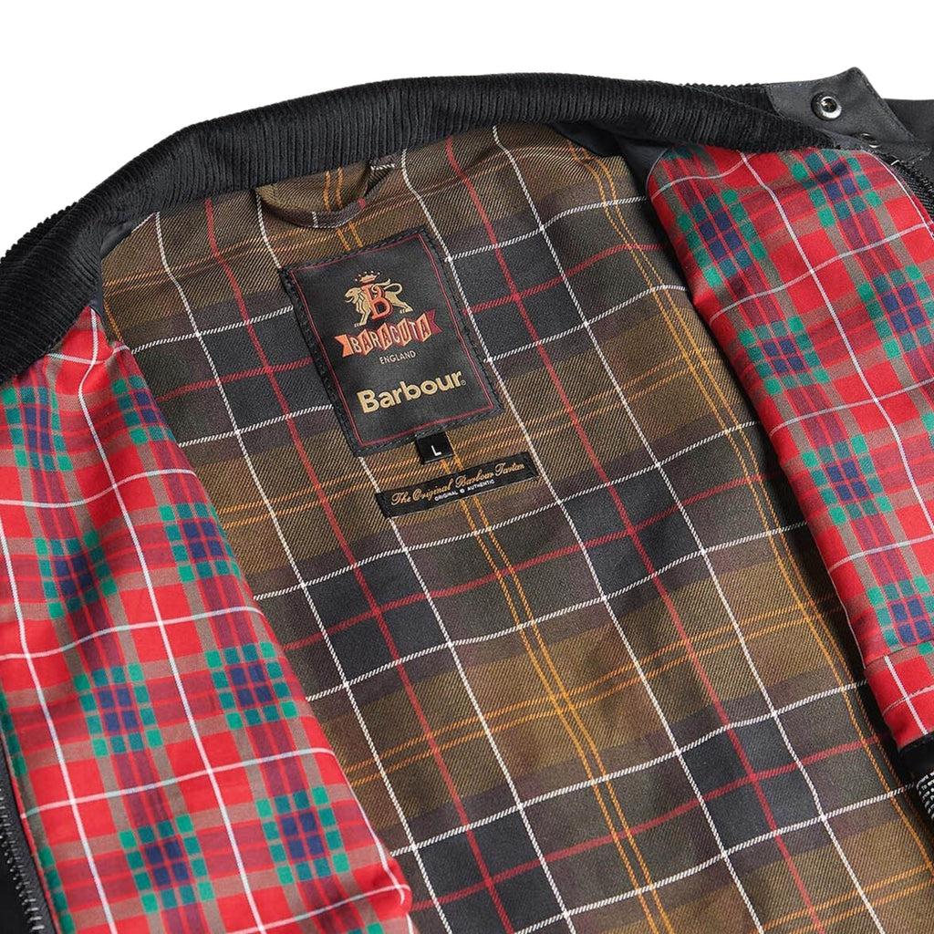 Porton Wax Jacket - Black