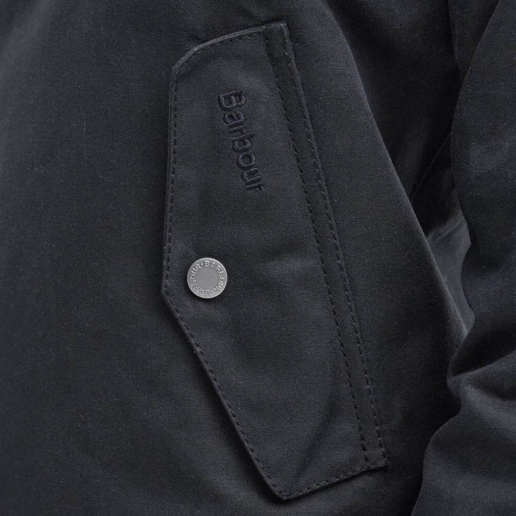 Porton Wax Jacket - Black