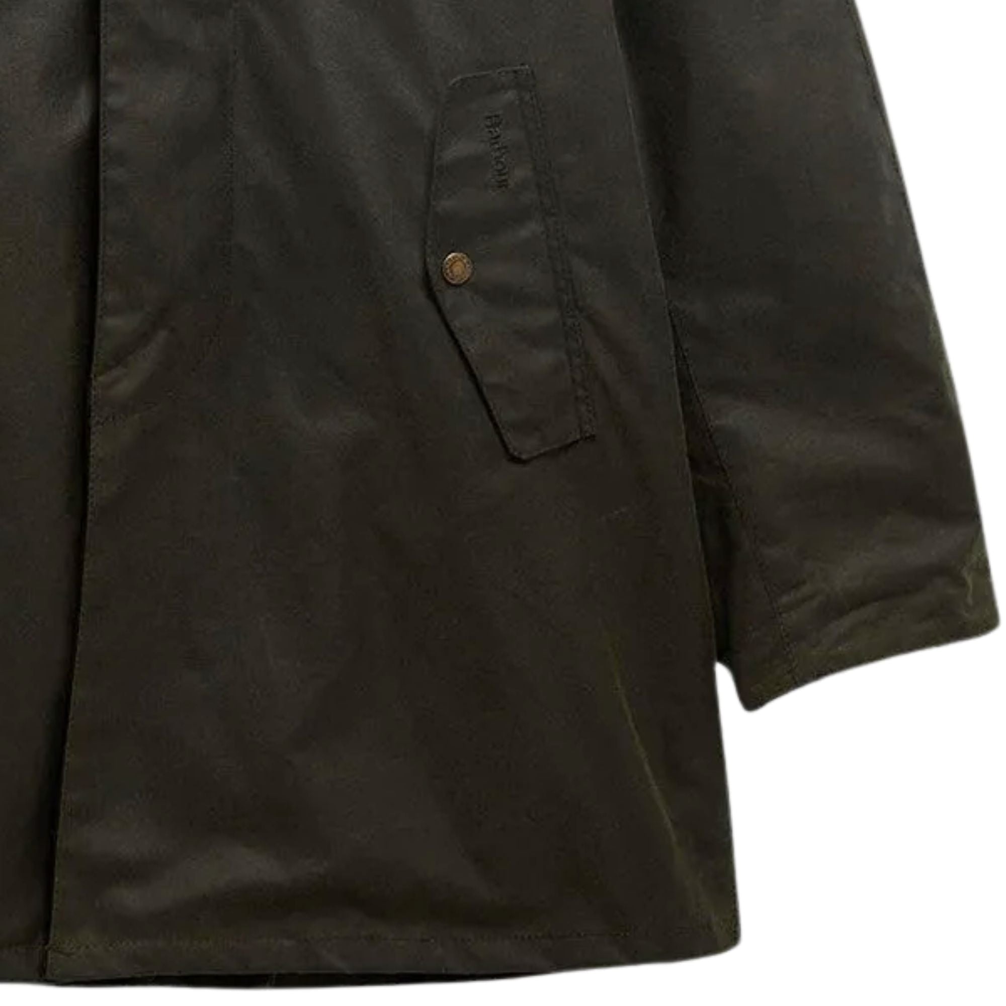 Barbour x Baracuta Tyne Wax Coat - Olive