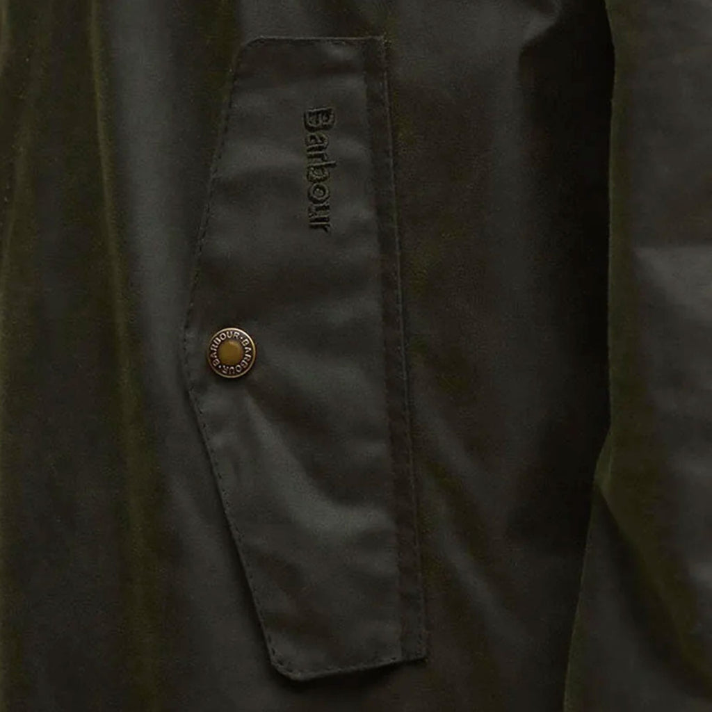 Barbour x Baracuta Tyne Wax Coat - Olive