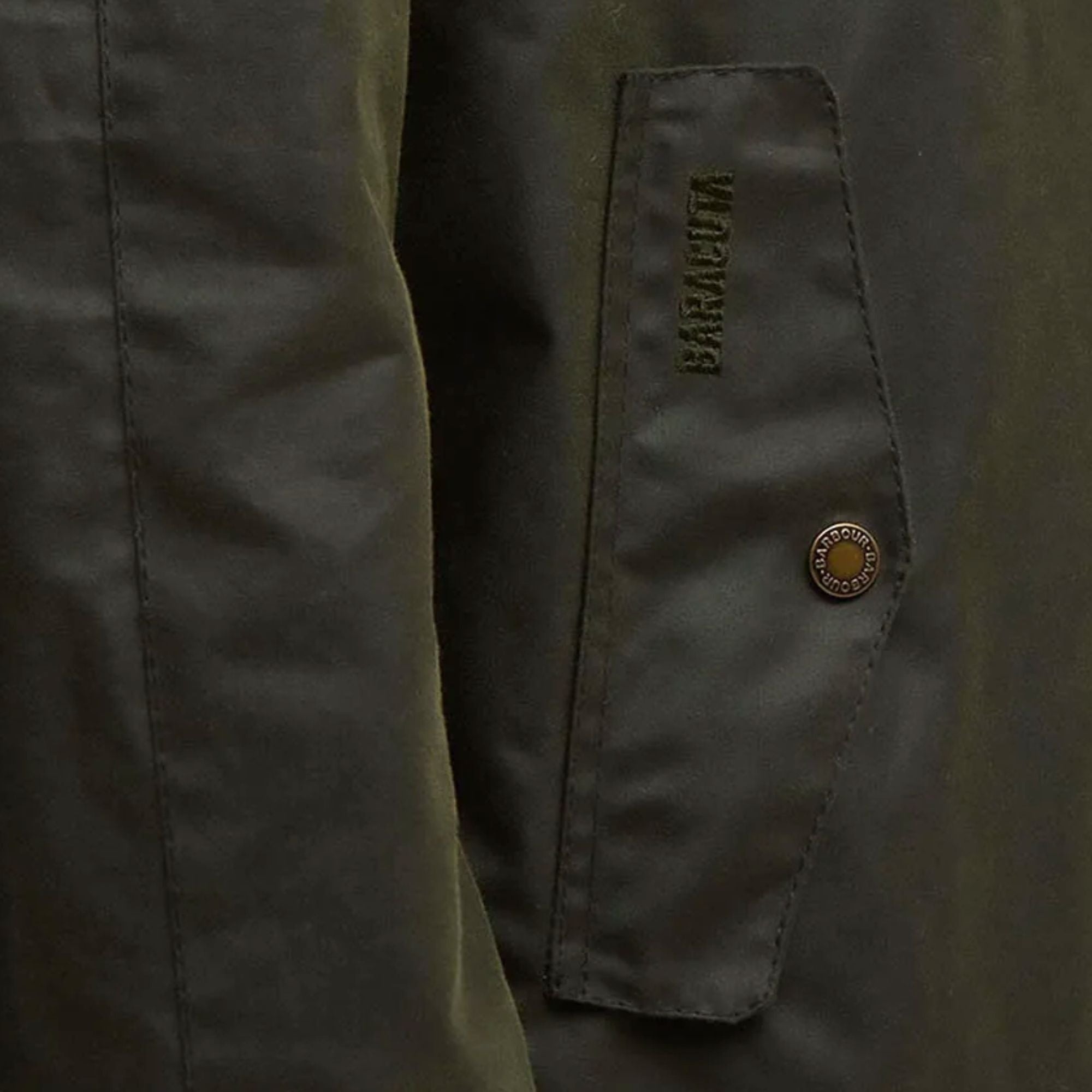 Barbour x Baracuta Tyne Wax Coat - Olive