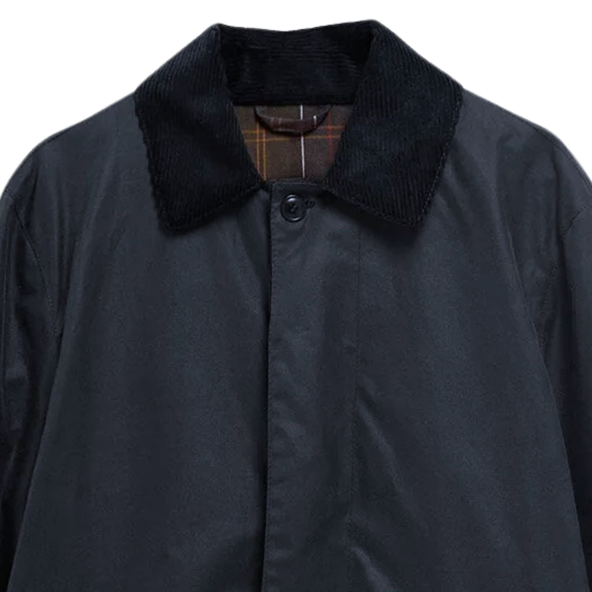 Barbour x Baracuta Tyne Wax Coat - Navy – Stuarts London