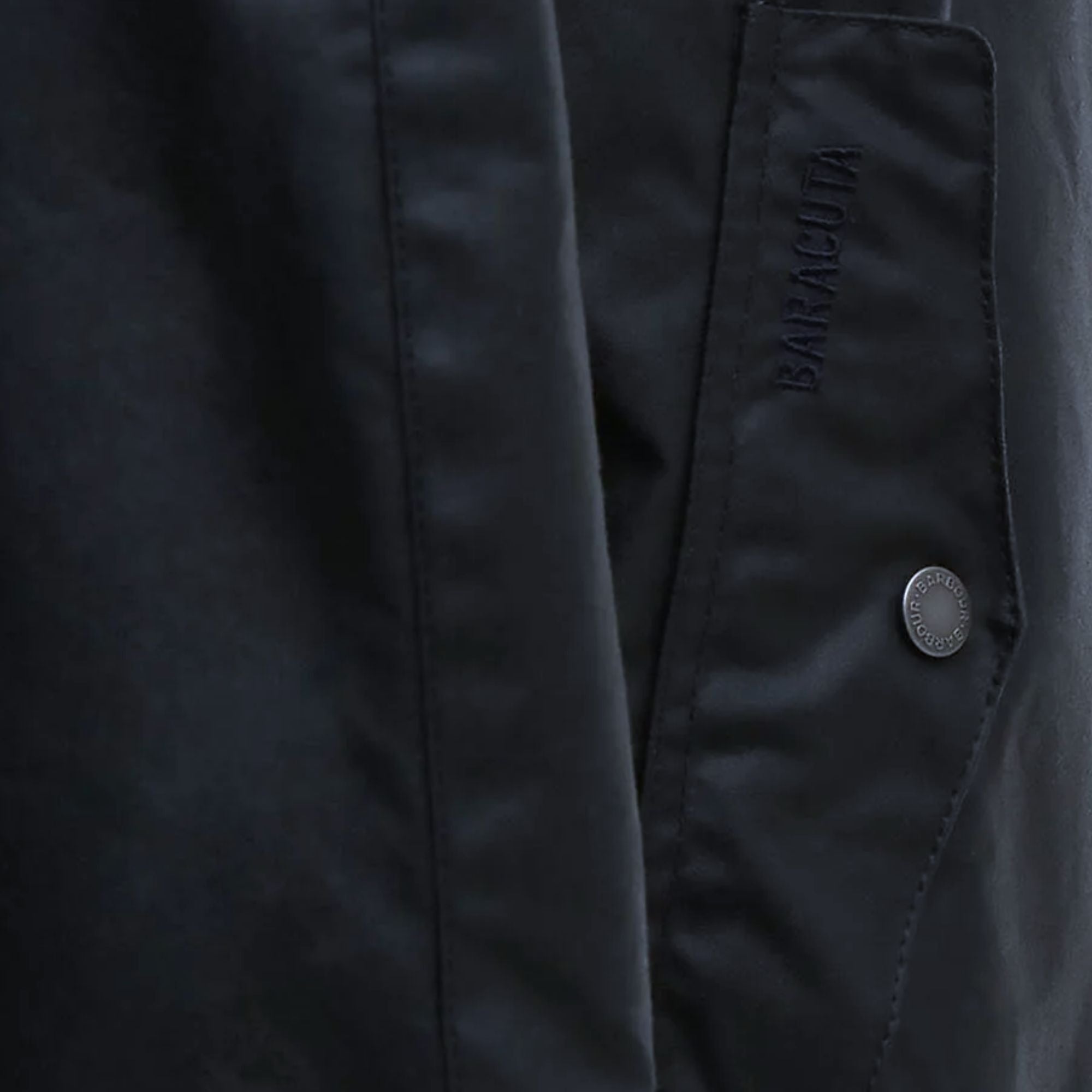 Barbour x Baracuta Tyne Wax Coat - Navy