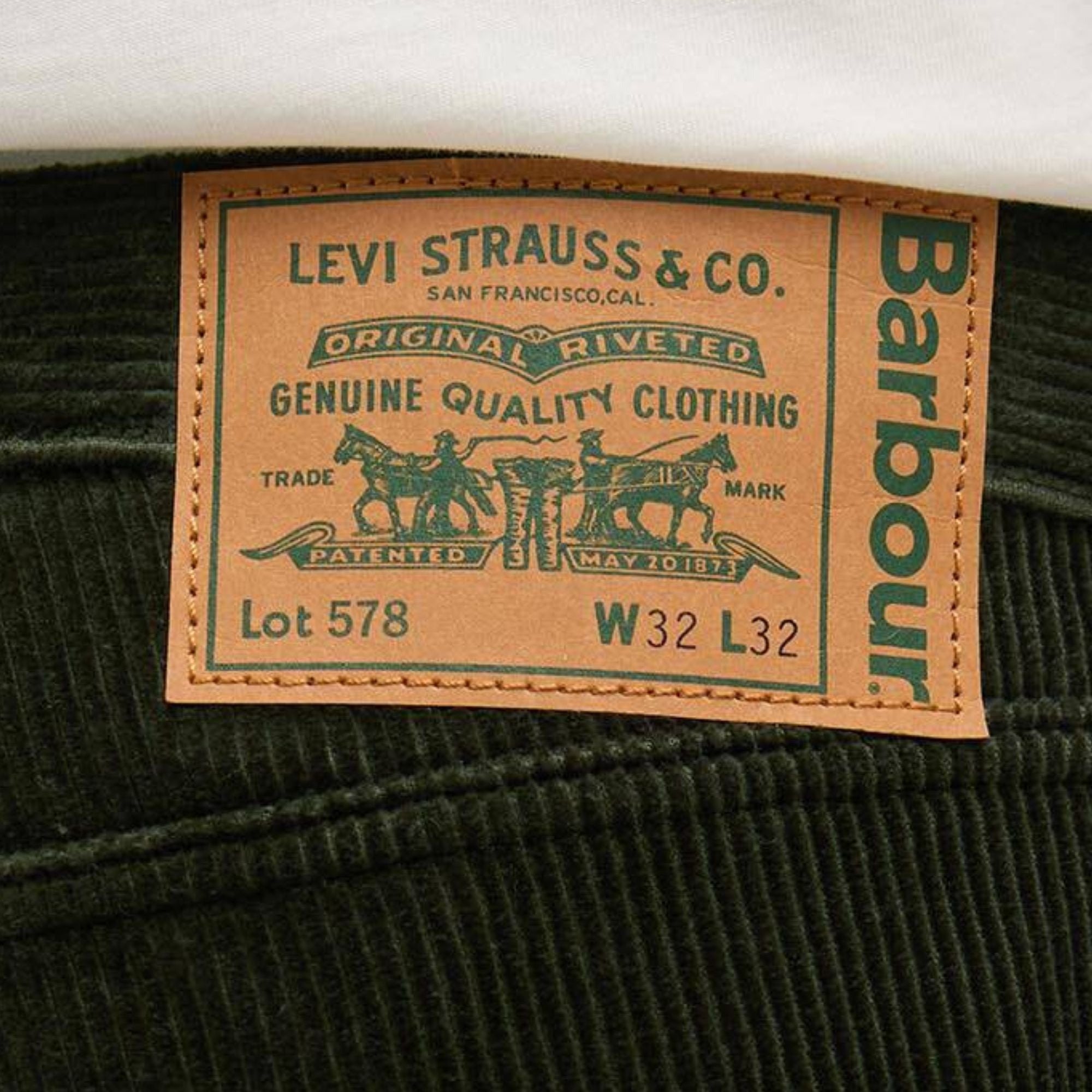 578 Corduroy Trousers - Rosin