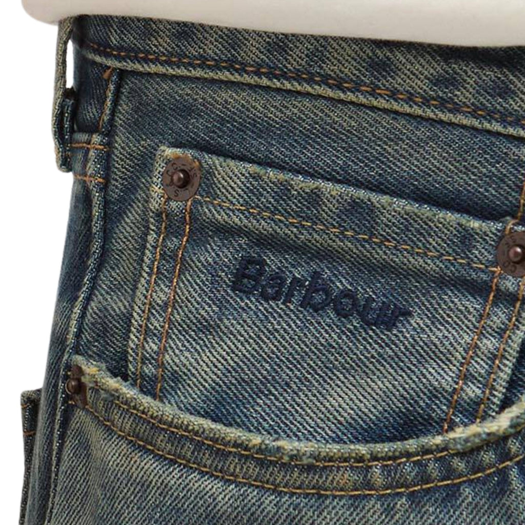Barbour x Levis 568 Jeans - Denim