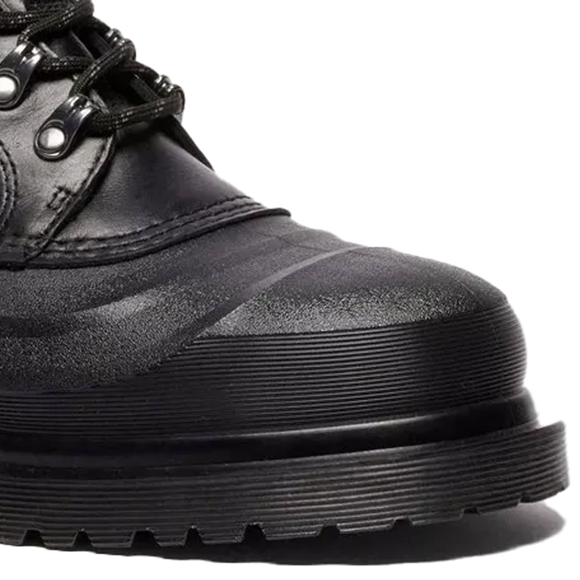 939 Sub Fleece Lined Leather Ankle Boots - Black