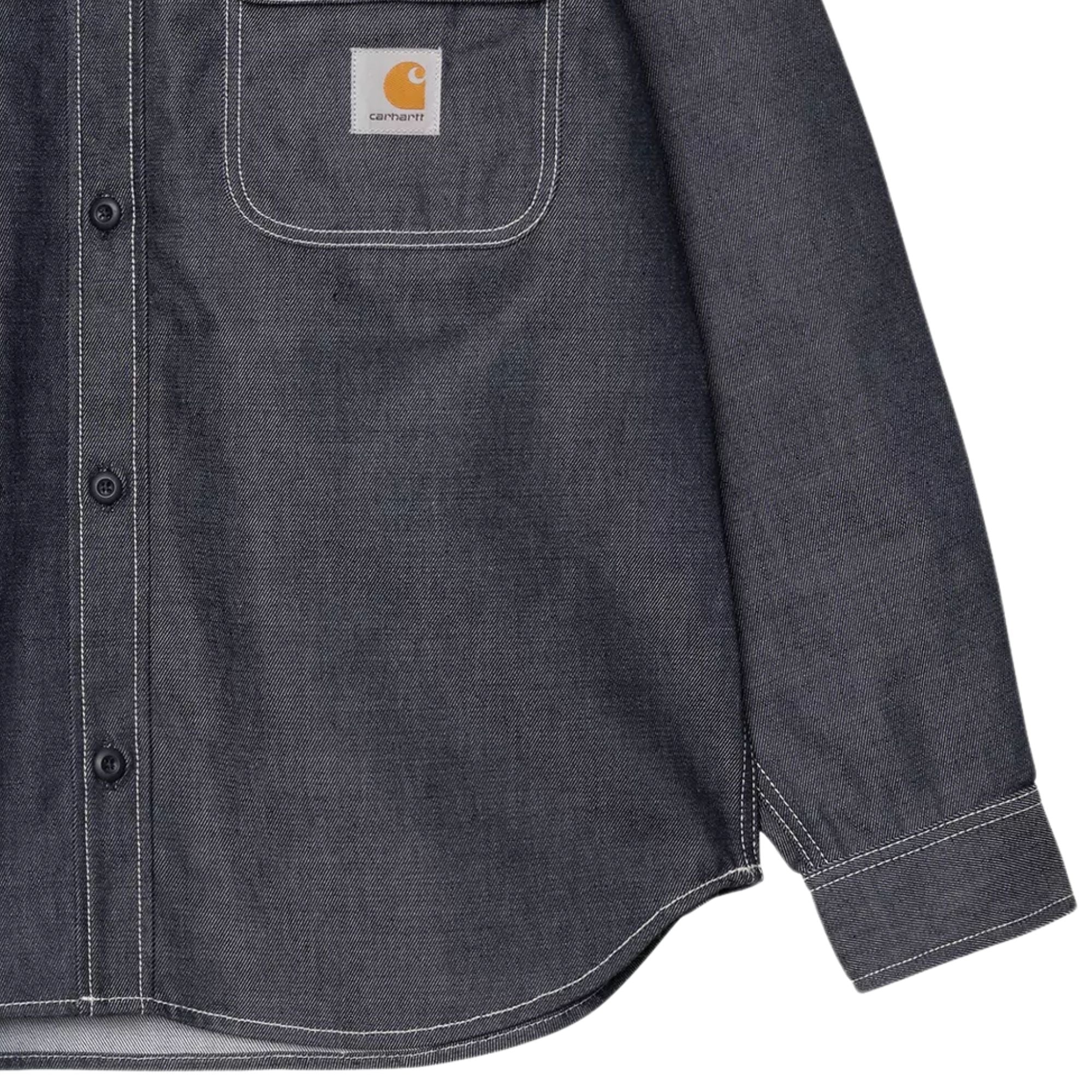 Tigan Shirt Jac - Blue Rigid