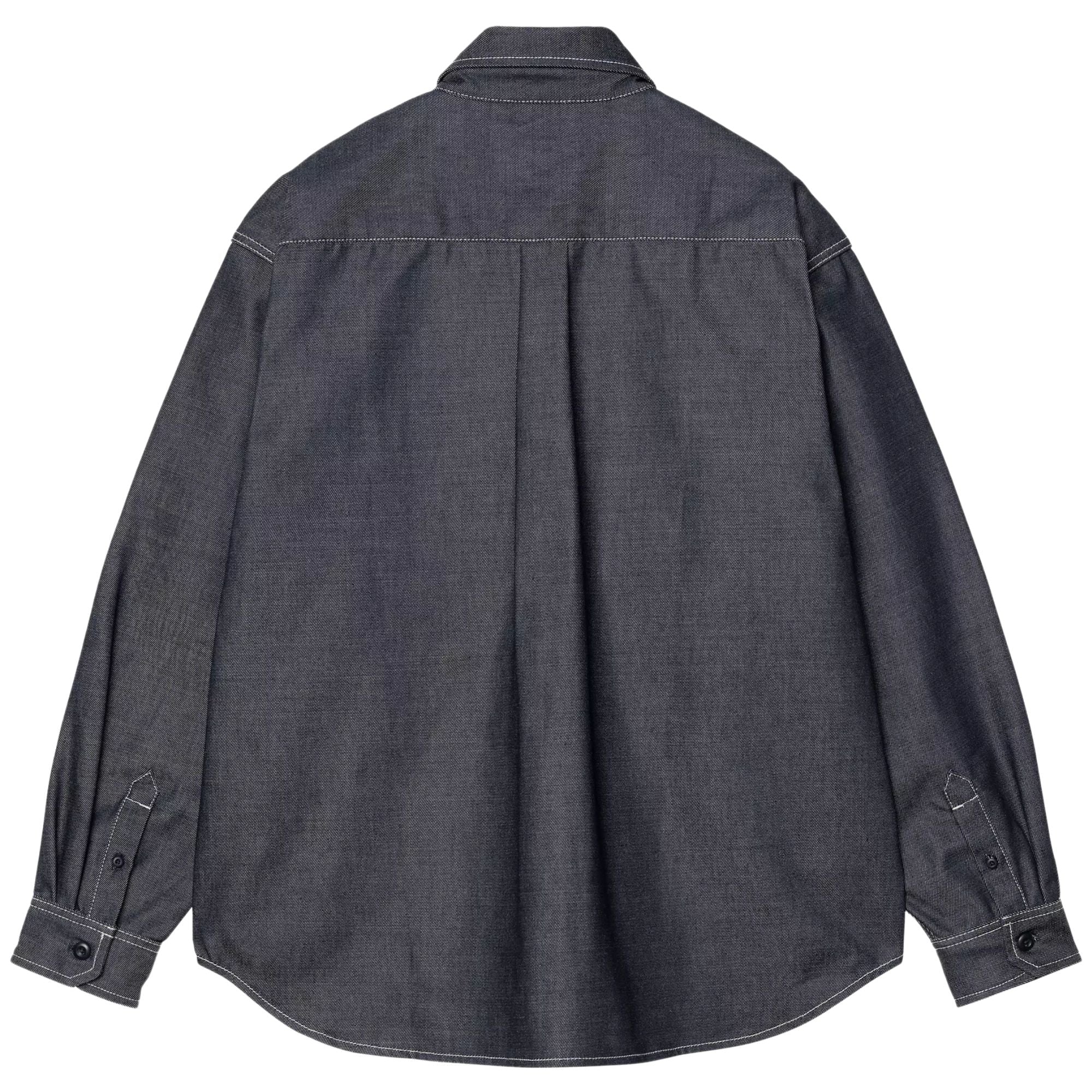 Tigan Shirt Jac - Blue Rigid