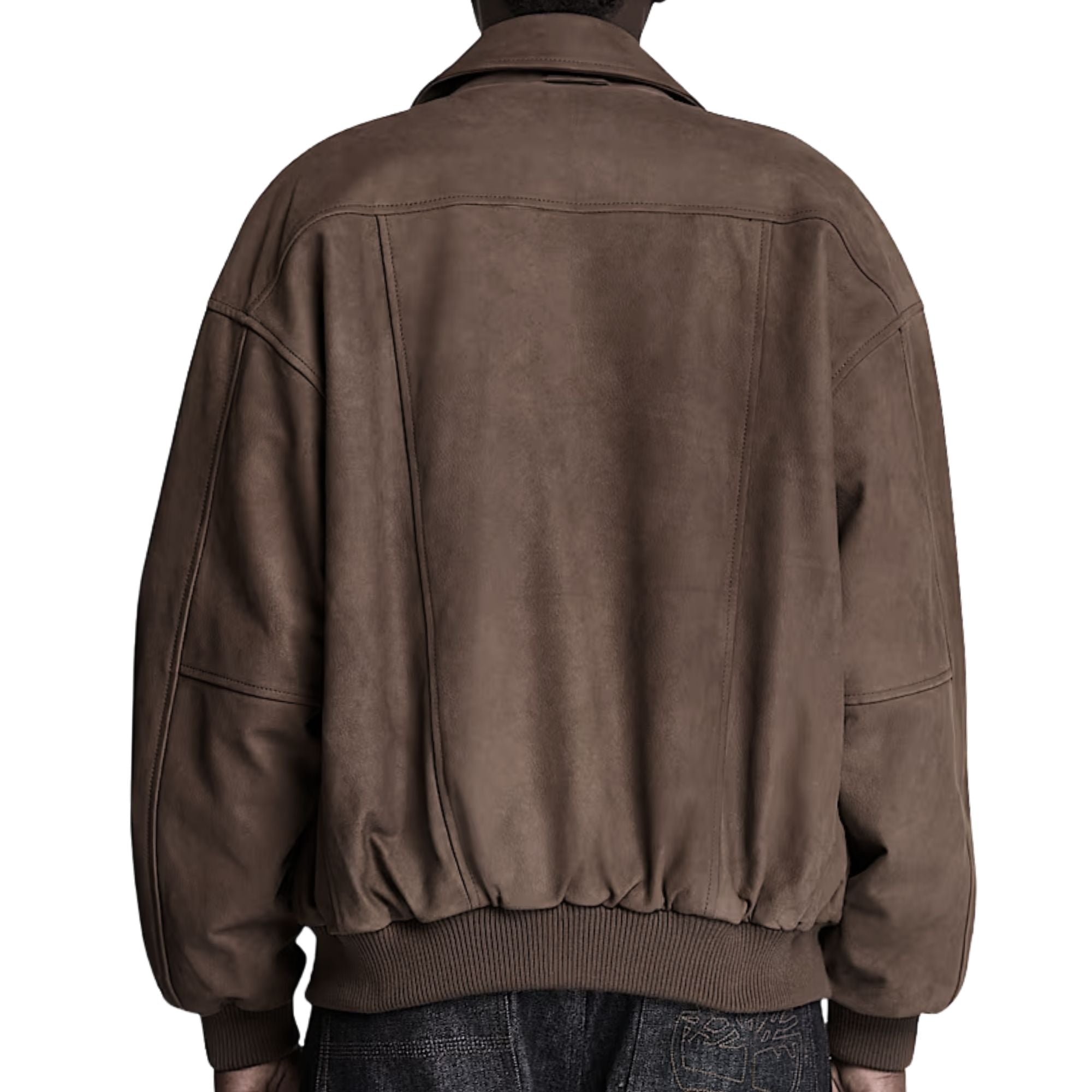 Timberland Re-issue Leather Bomber - Brown