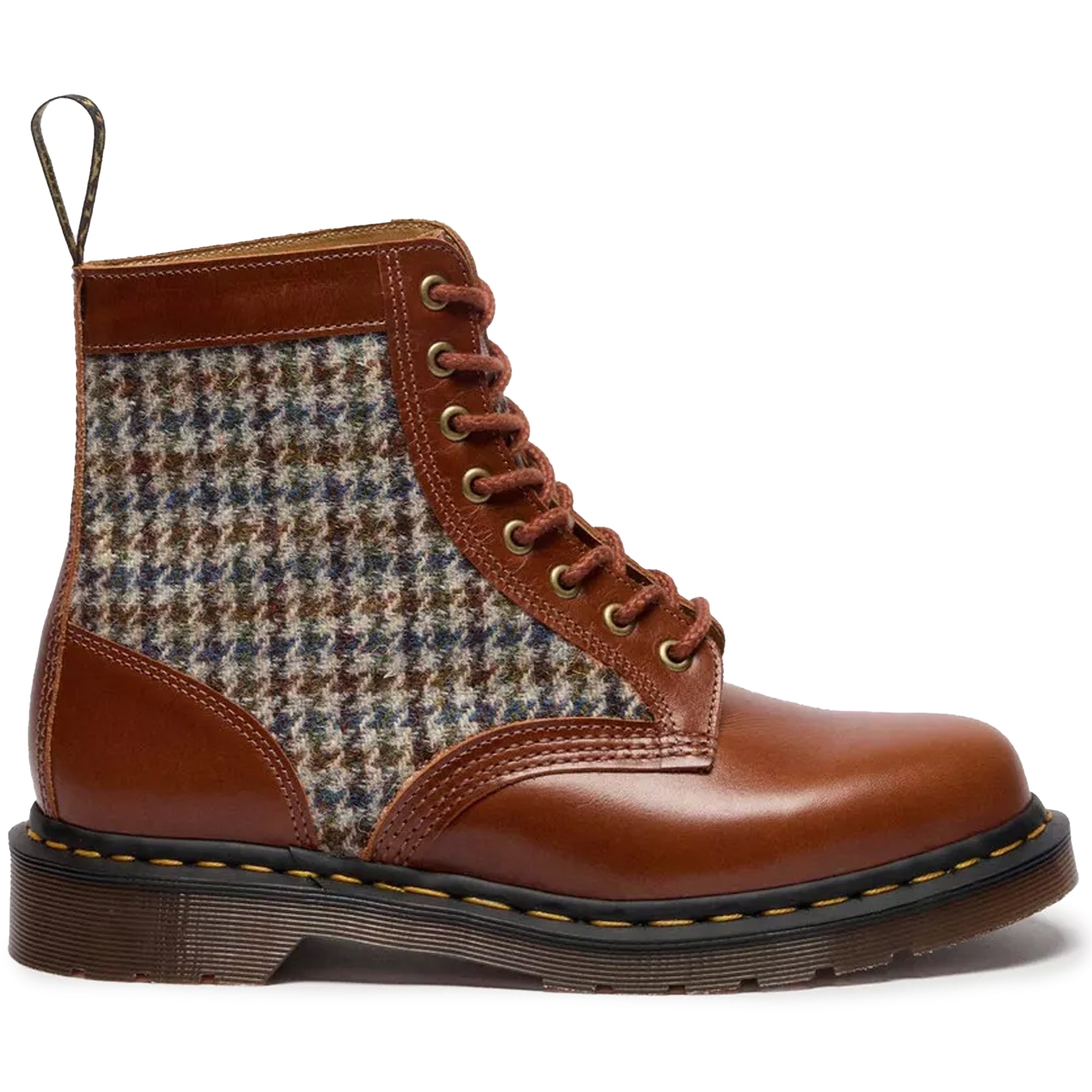 Dr. Martens × HARRIS TWEED 英国製 UK7 EU41 Dr. Martens Made In England 1460 Harris Tweed - Amber Tan
