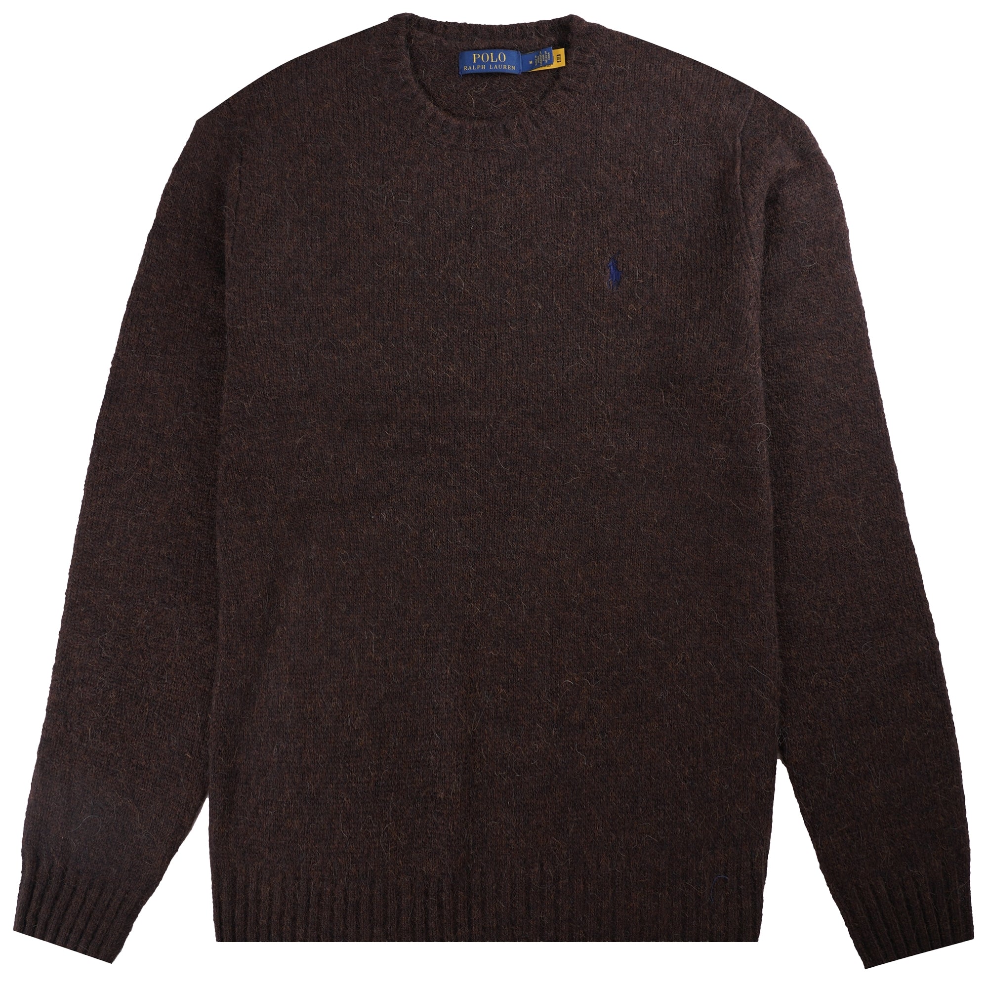 Polo Ralph Lauren Textured Crewneck Jumper - Brown