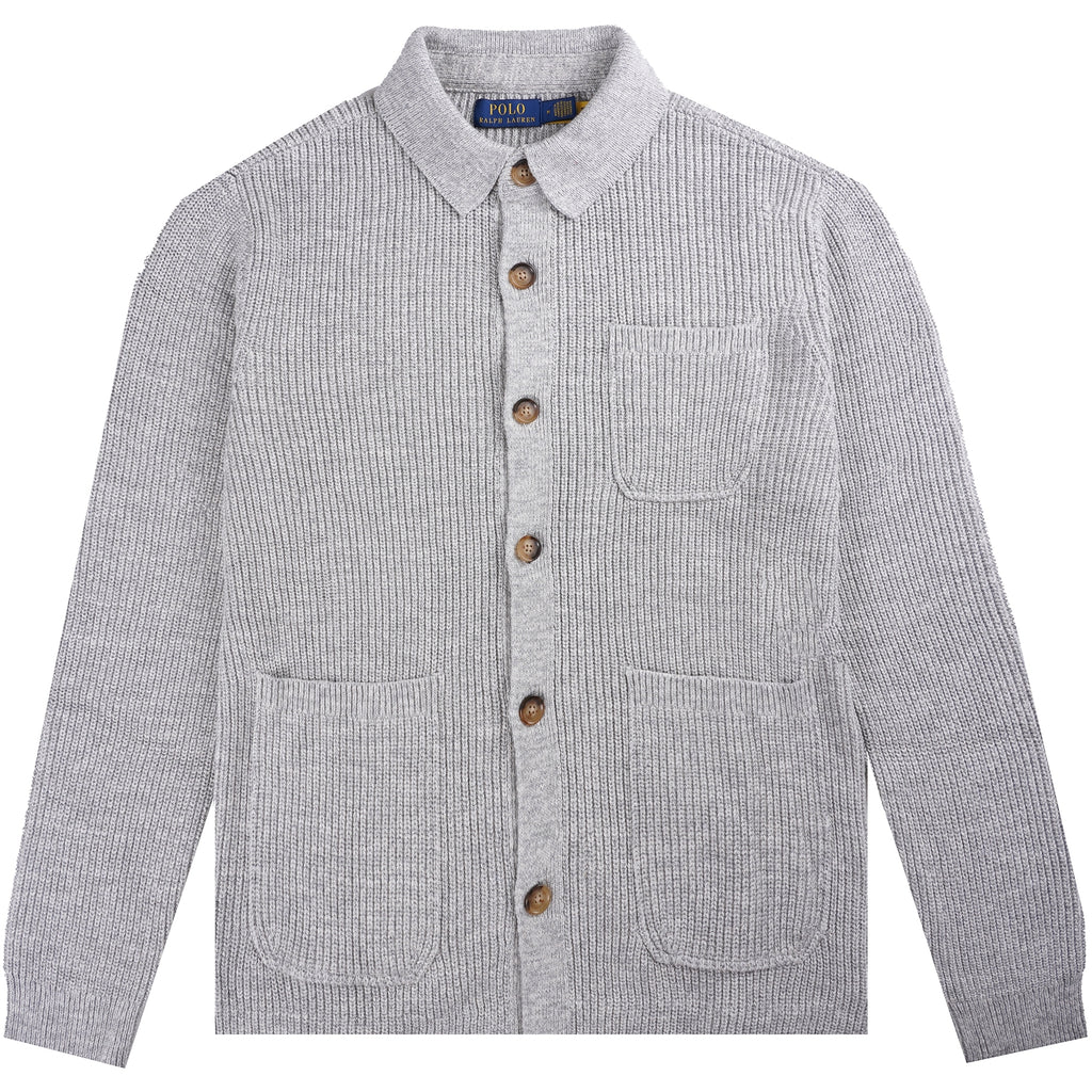 Cardigan Sweater - Grey