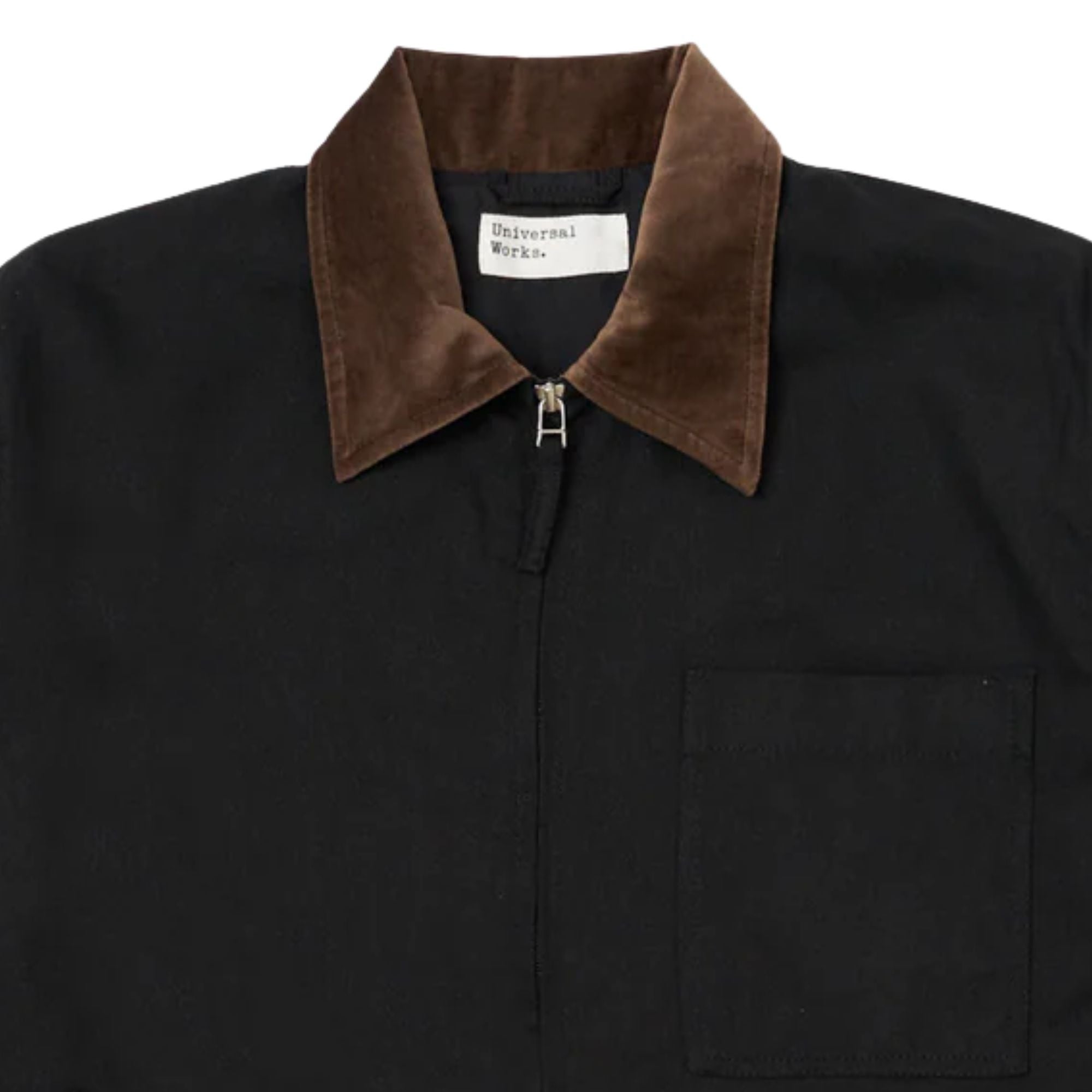 Twill Rose Bowl Jacket - Black