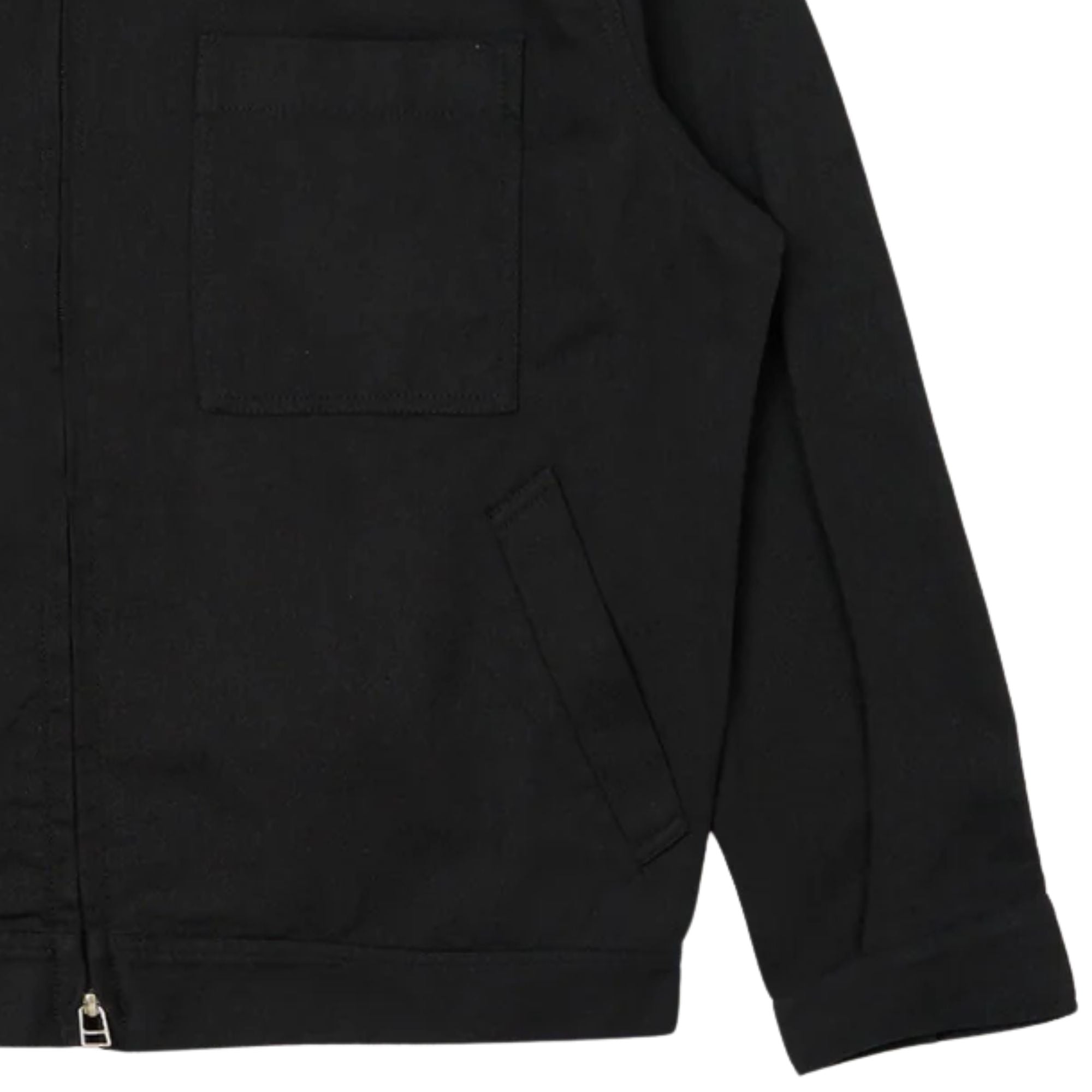 Twill Rose Bowl Jacket - Black