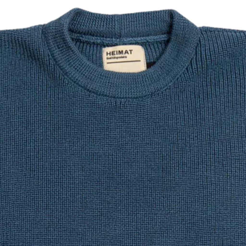 Merino Rundhals - Trail Blue