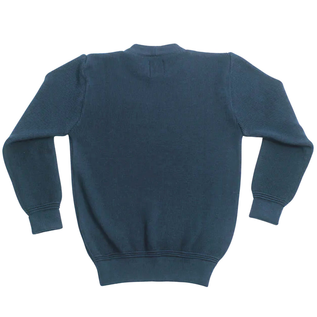 Merino Rundhals - Trail Blue