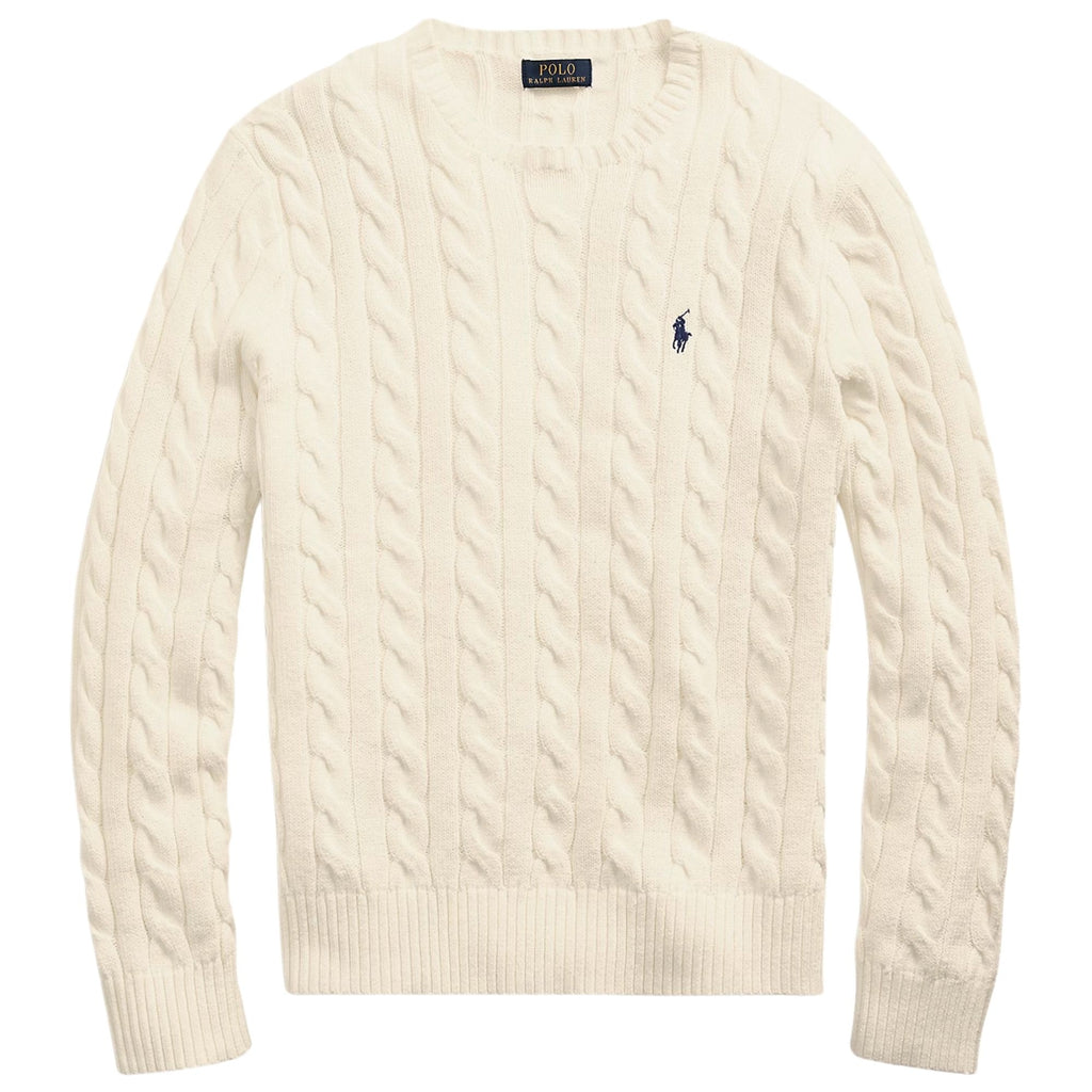 Cable-Knit Jumper - Cream