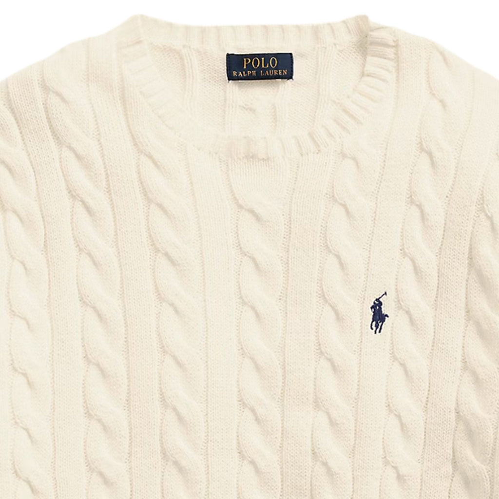 Cable-Knit Jumper - Cream