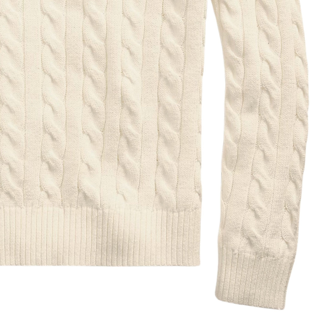 Cable-Knit Jumper - Cream