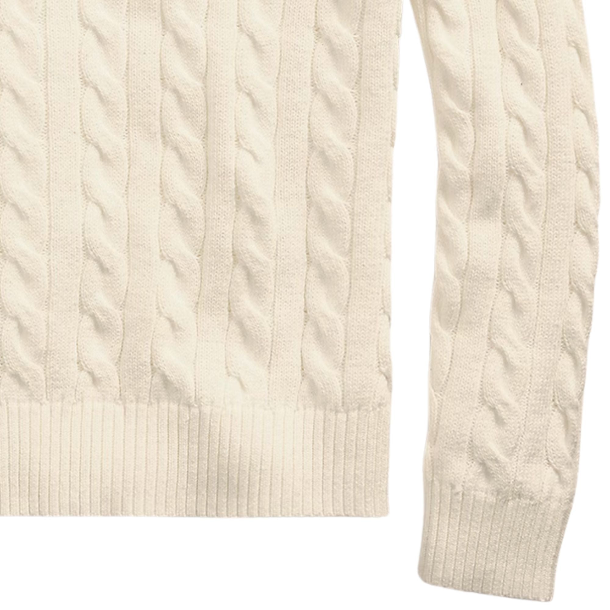 Cable-Knit Jumper - Cream