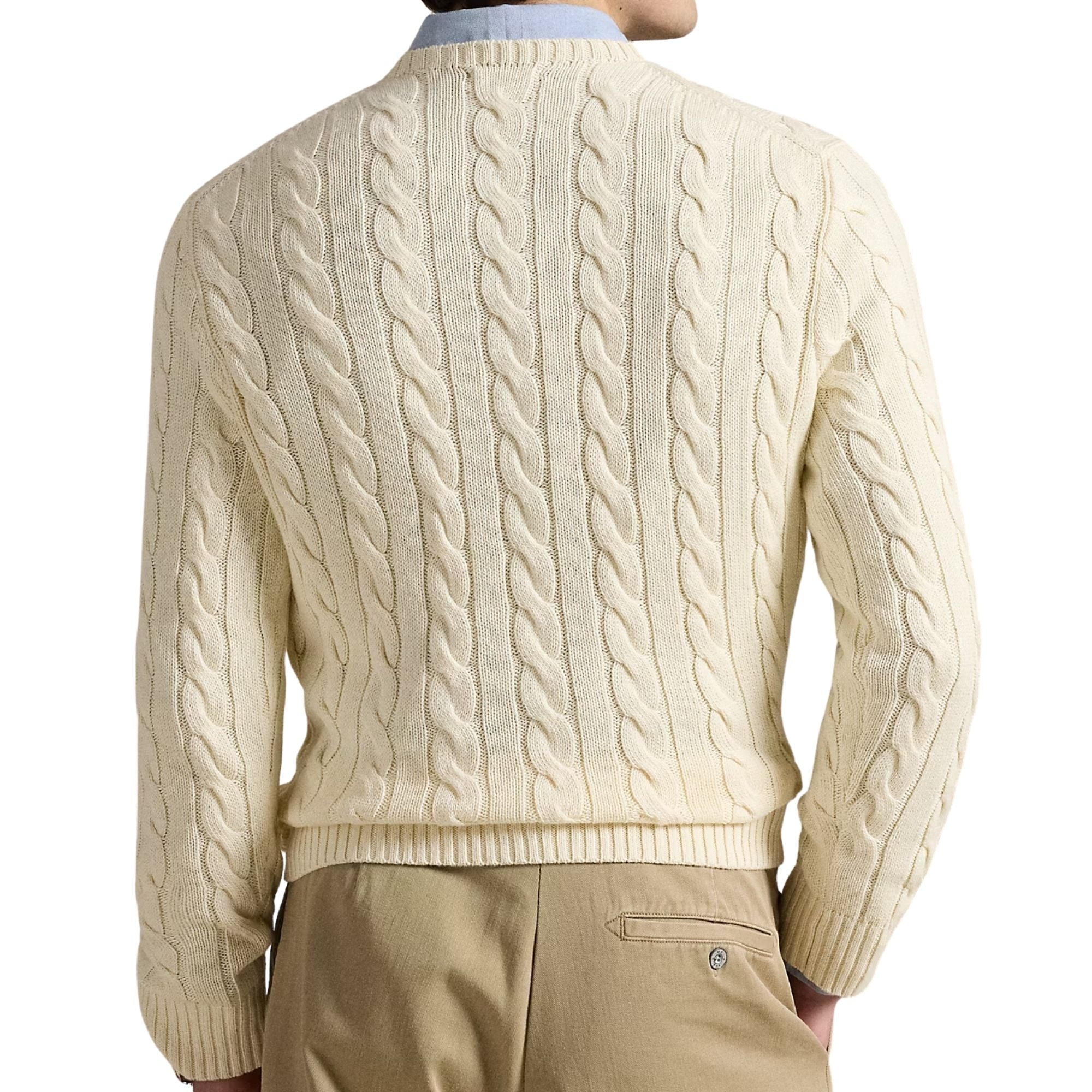 Cable-Knit Jumper - Cream