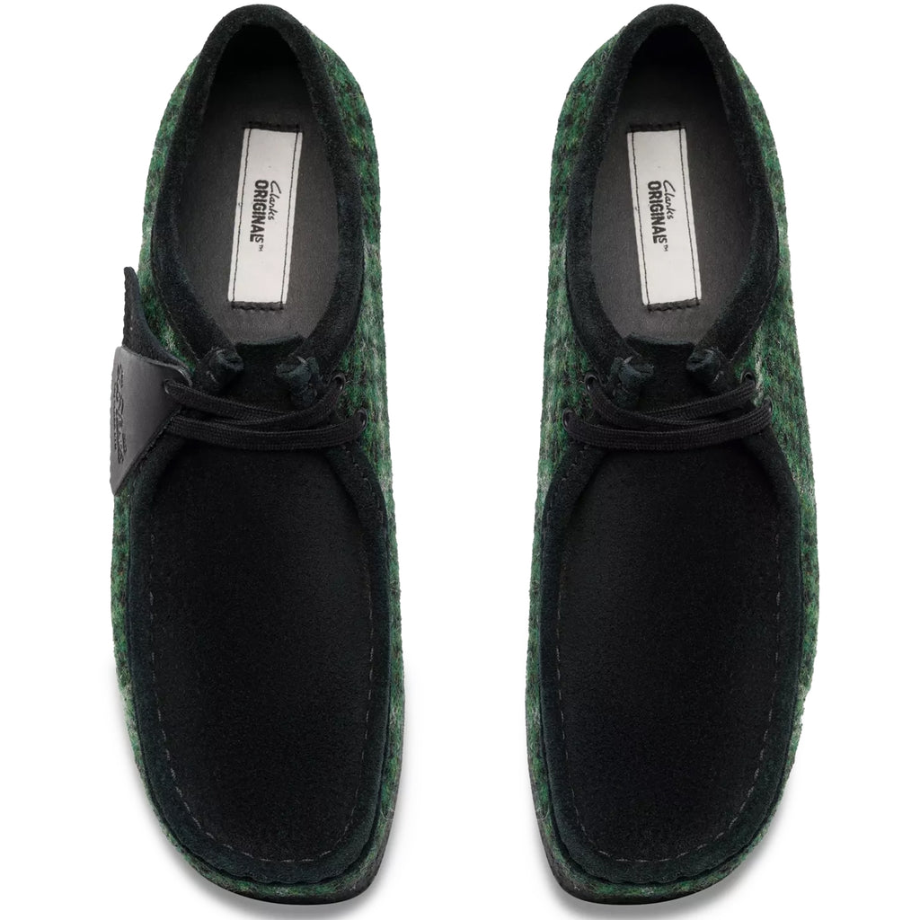 Wallabee x Harris Tweed - Green Combo