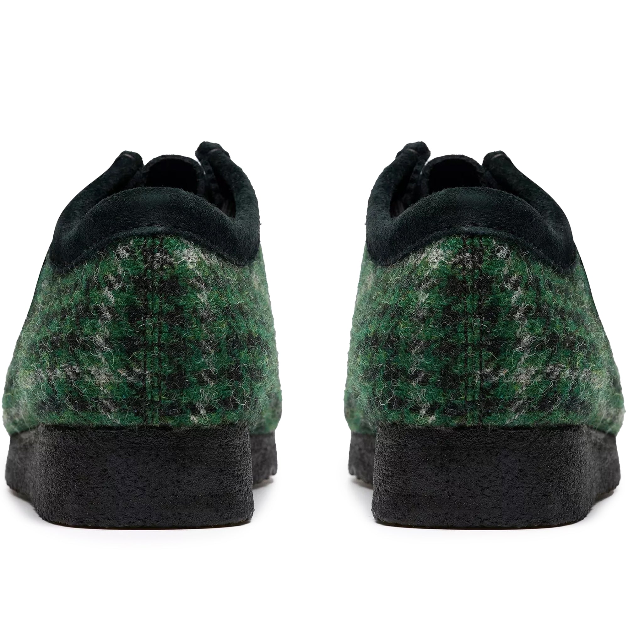 Wallabee x Harris Tweed - Green Combo