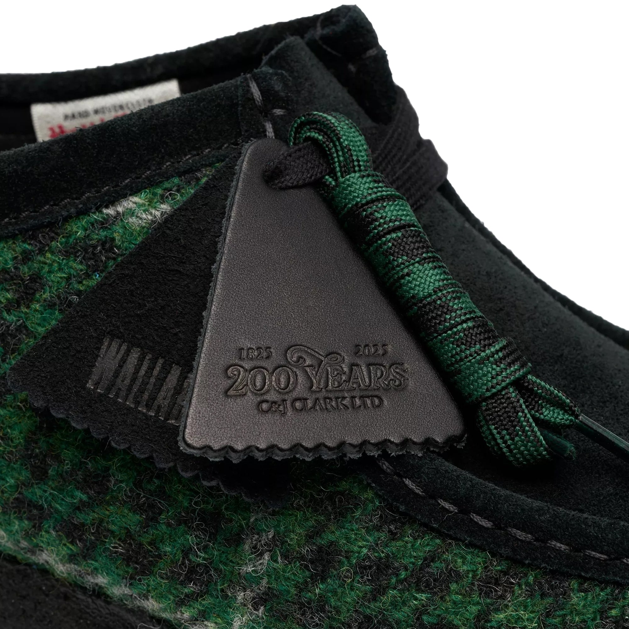 Wallabee x Harris Tweed - Green Combo